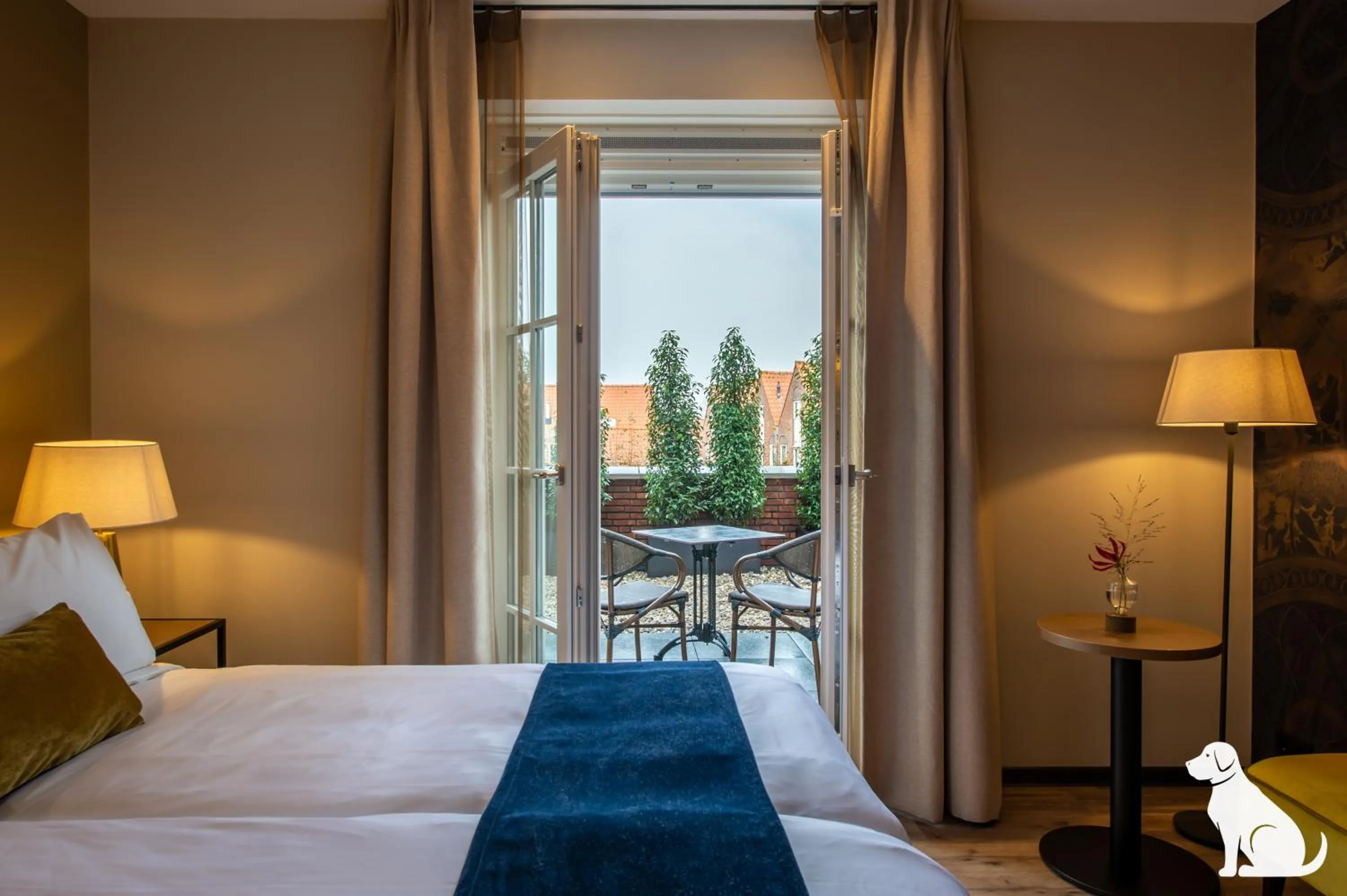 Balcony/Terrace, Bed in Mondragon