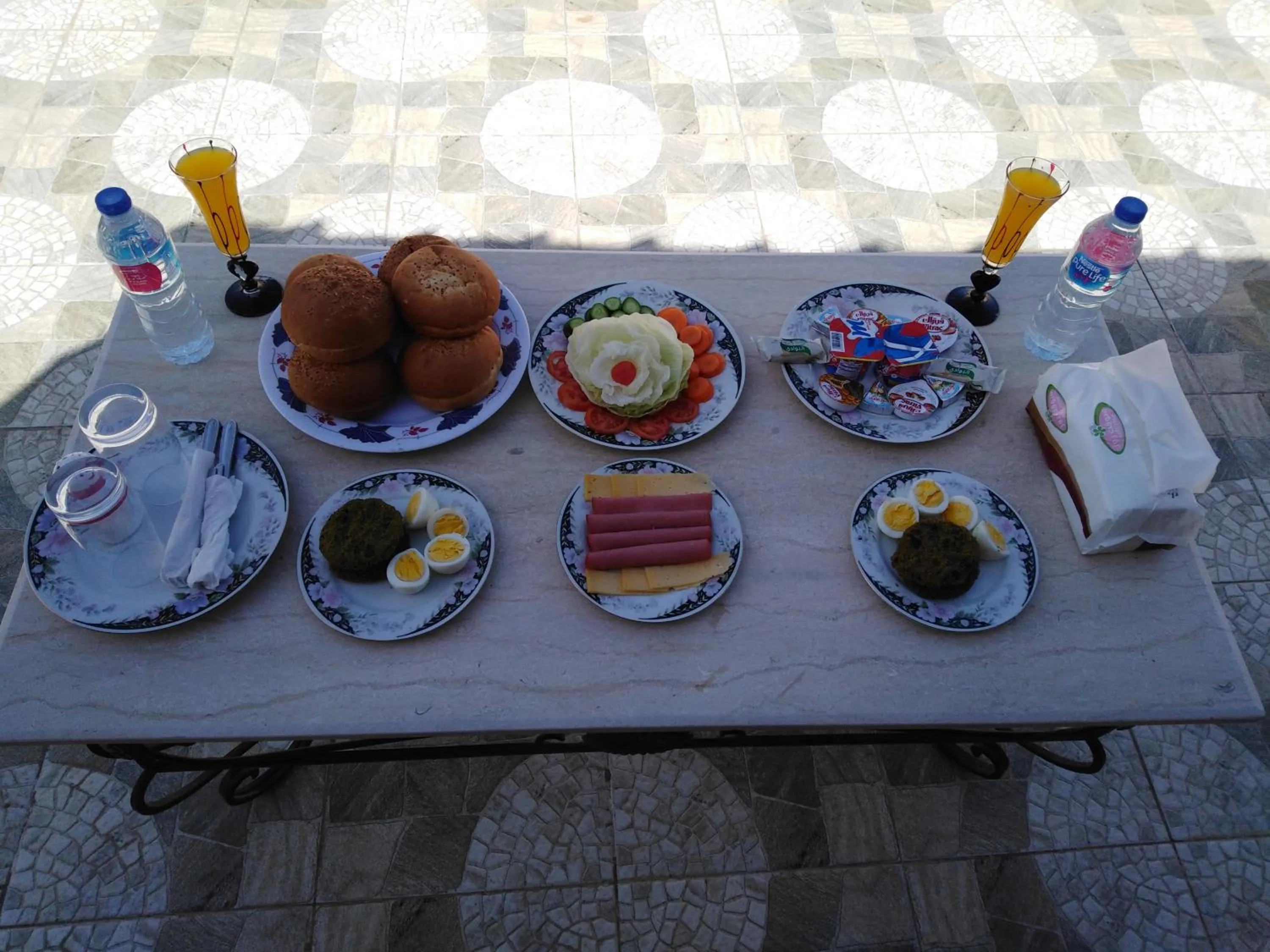 Breakfast in Queen Pyramids View Inn