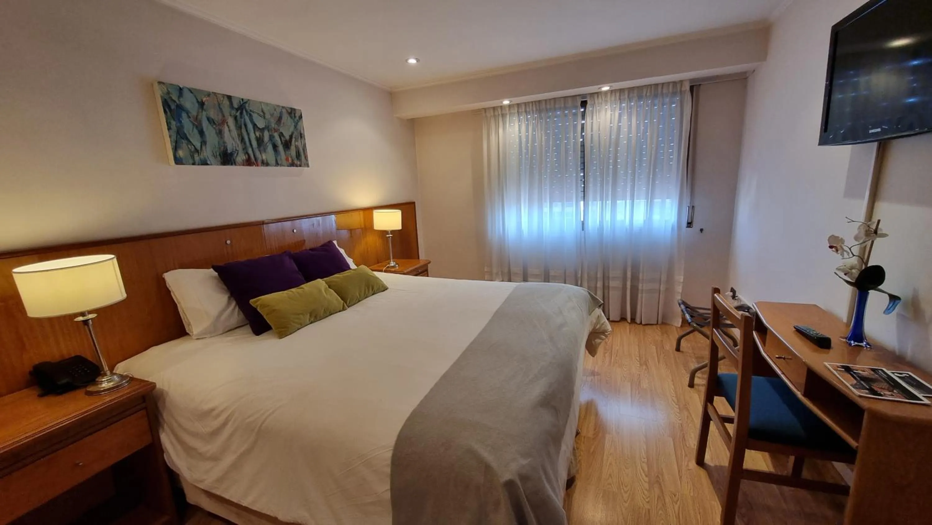 Bed in Ñikén Hotel & Spa