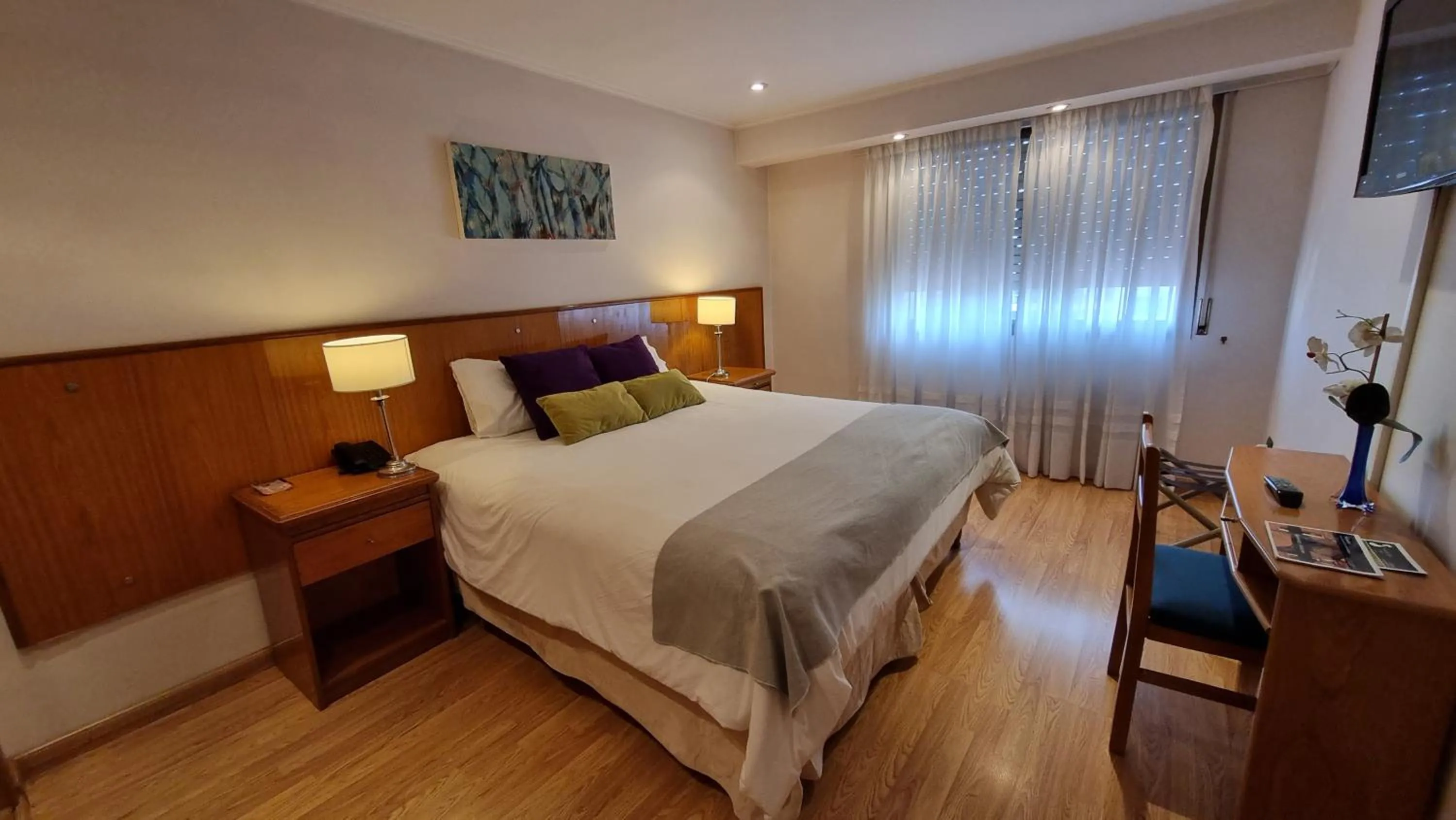 Bed in Ñikén Hotel & Spa