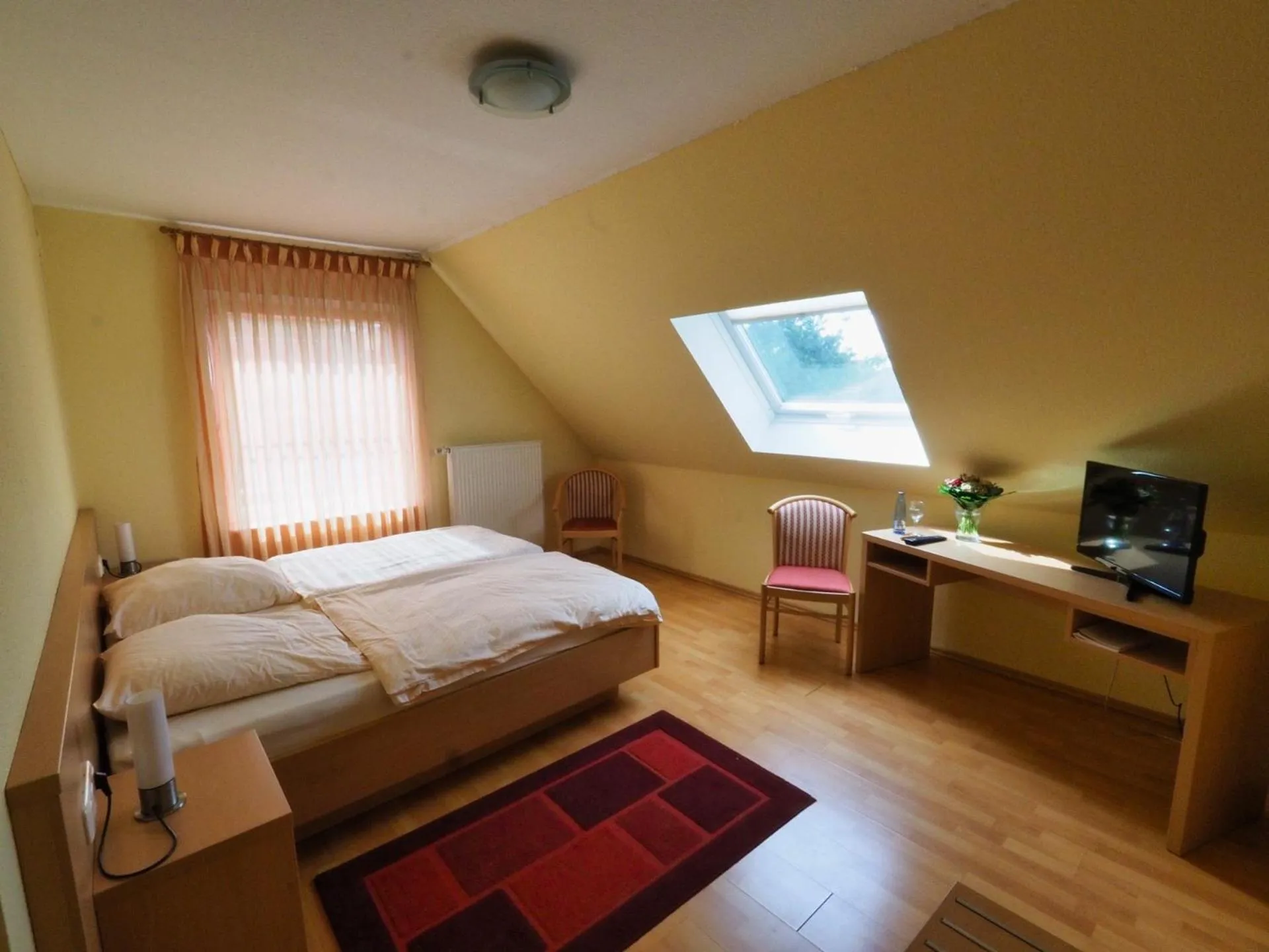 Bed in Gasthof Erfurth