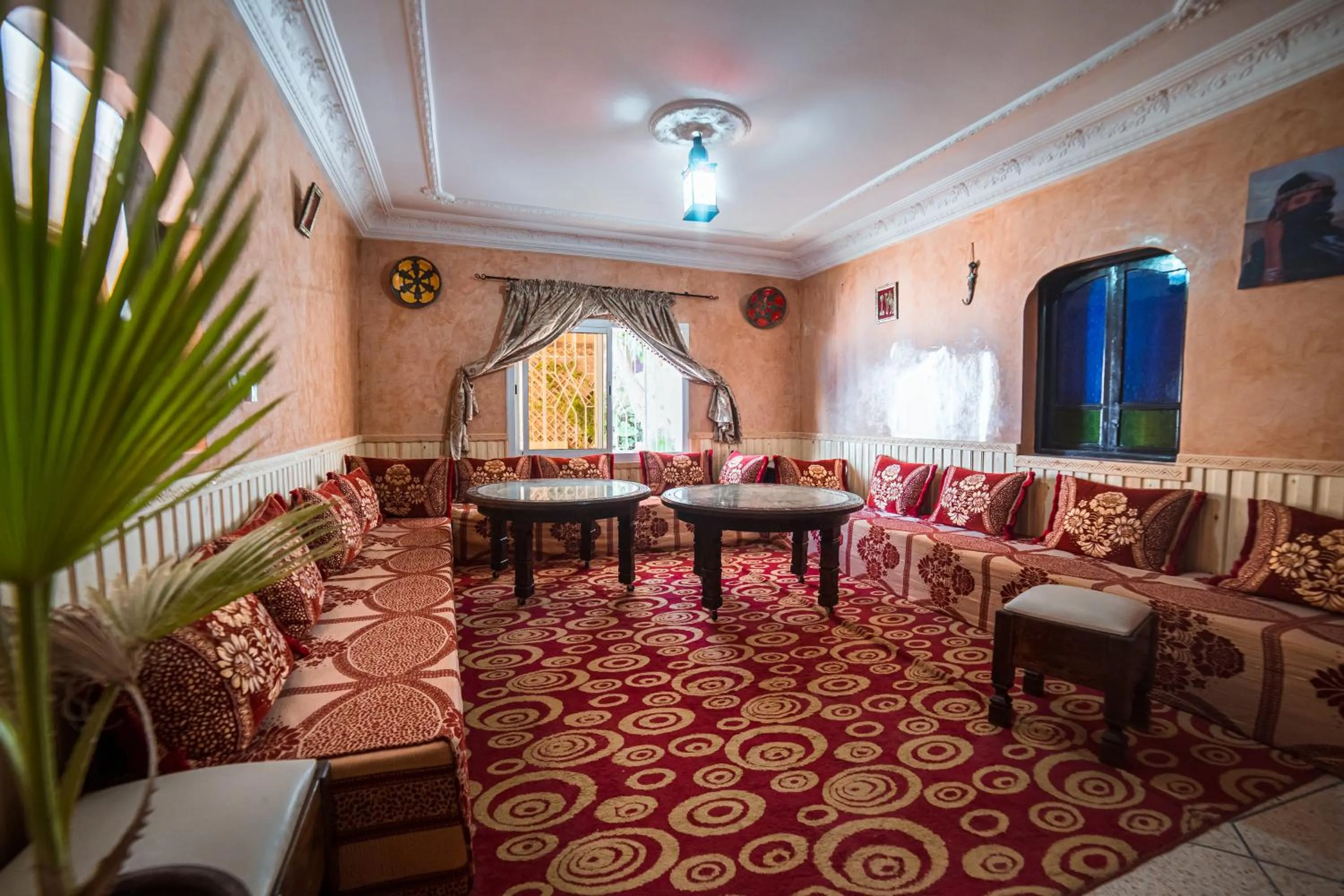 Seating area in Original Surf Morocco