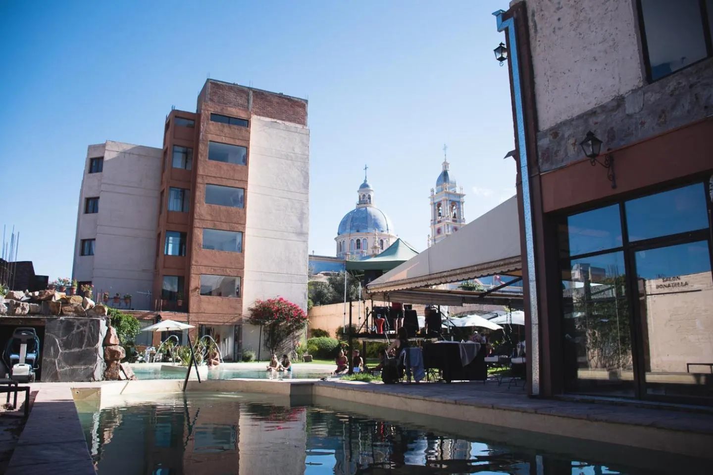 Property building in Hotel Samka