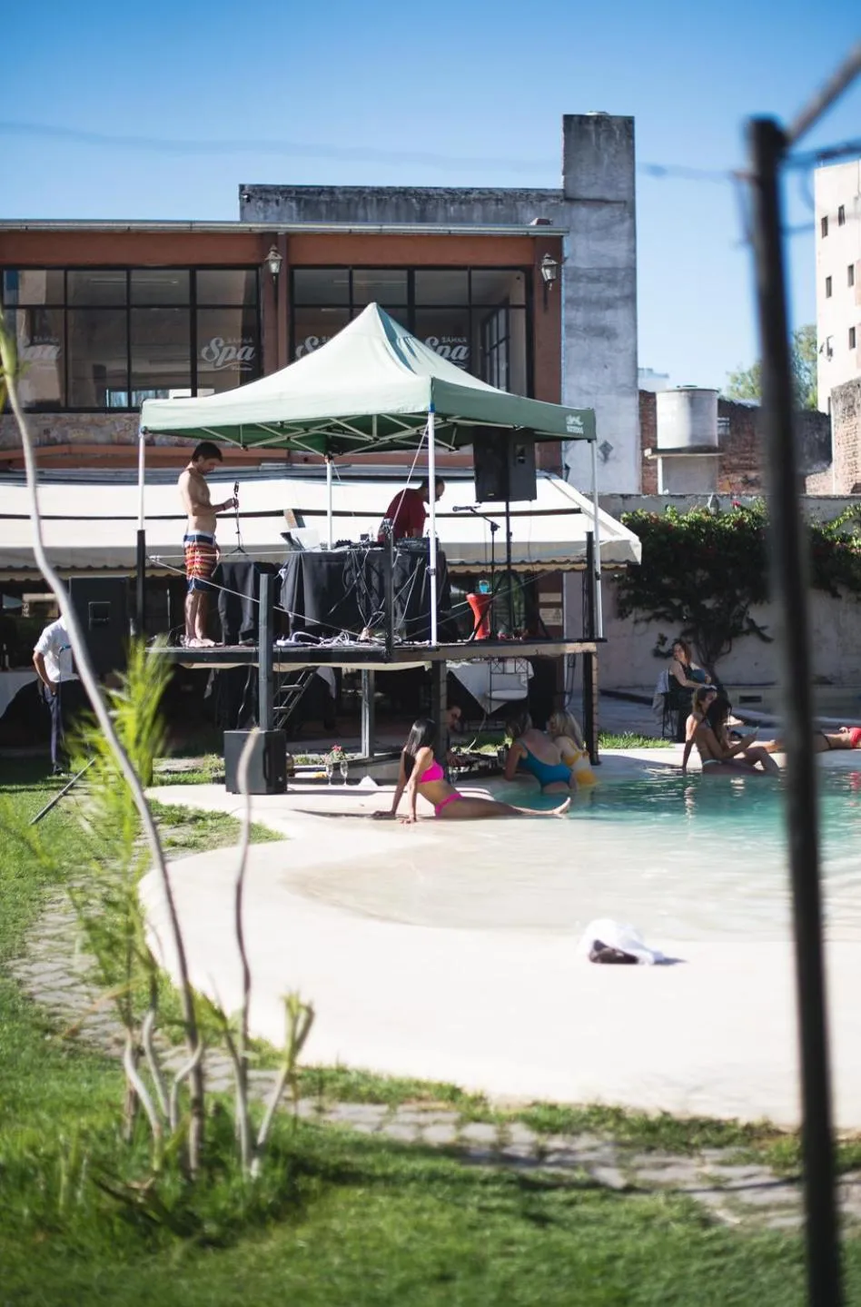 Swimming pool in Hotel Samka