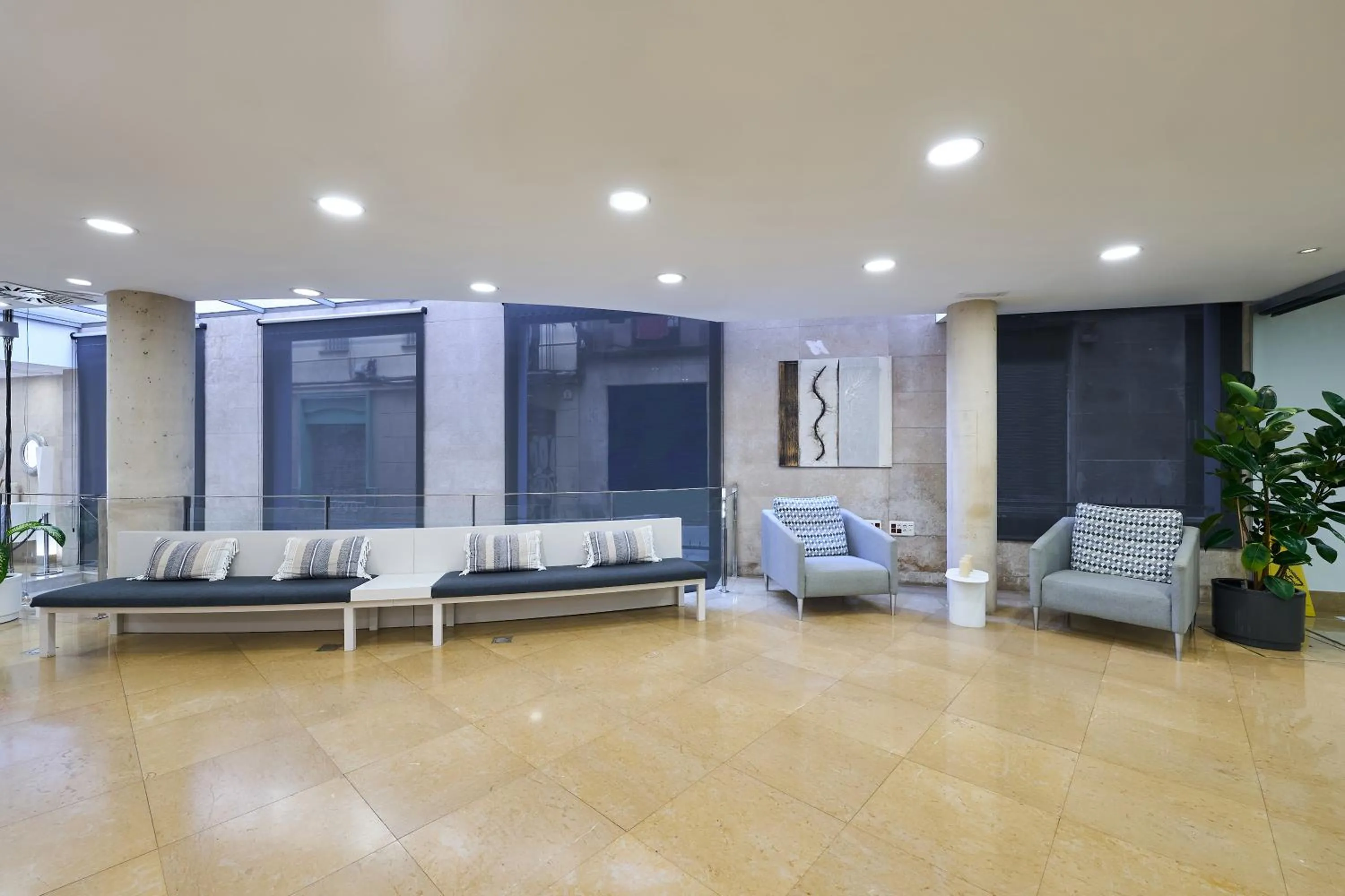 Lobby or reception in RAMBLAS HOTEL powered by Vincci Hoteles
