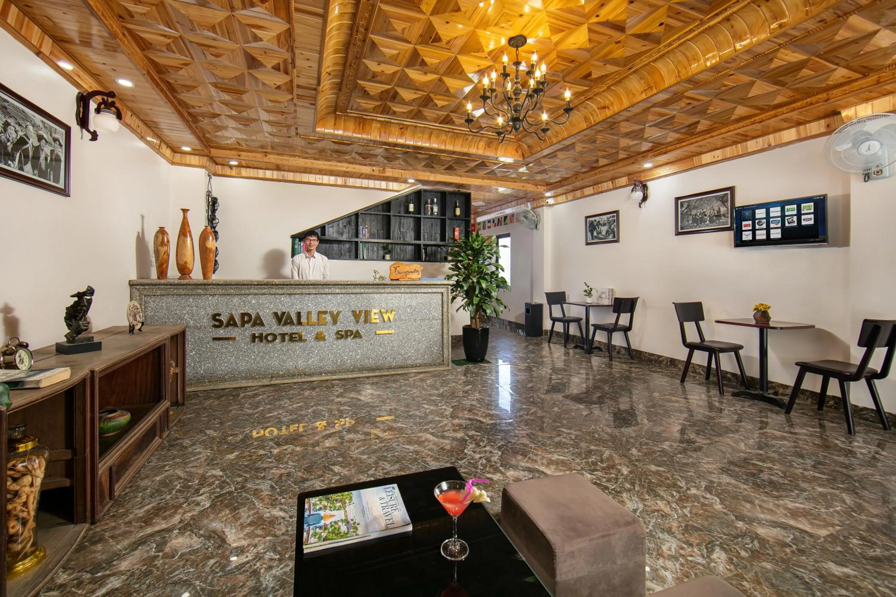 Property building in Sapa Valley view hotel