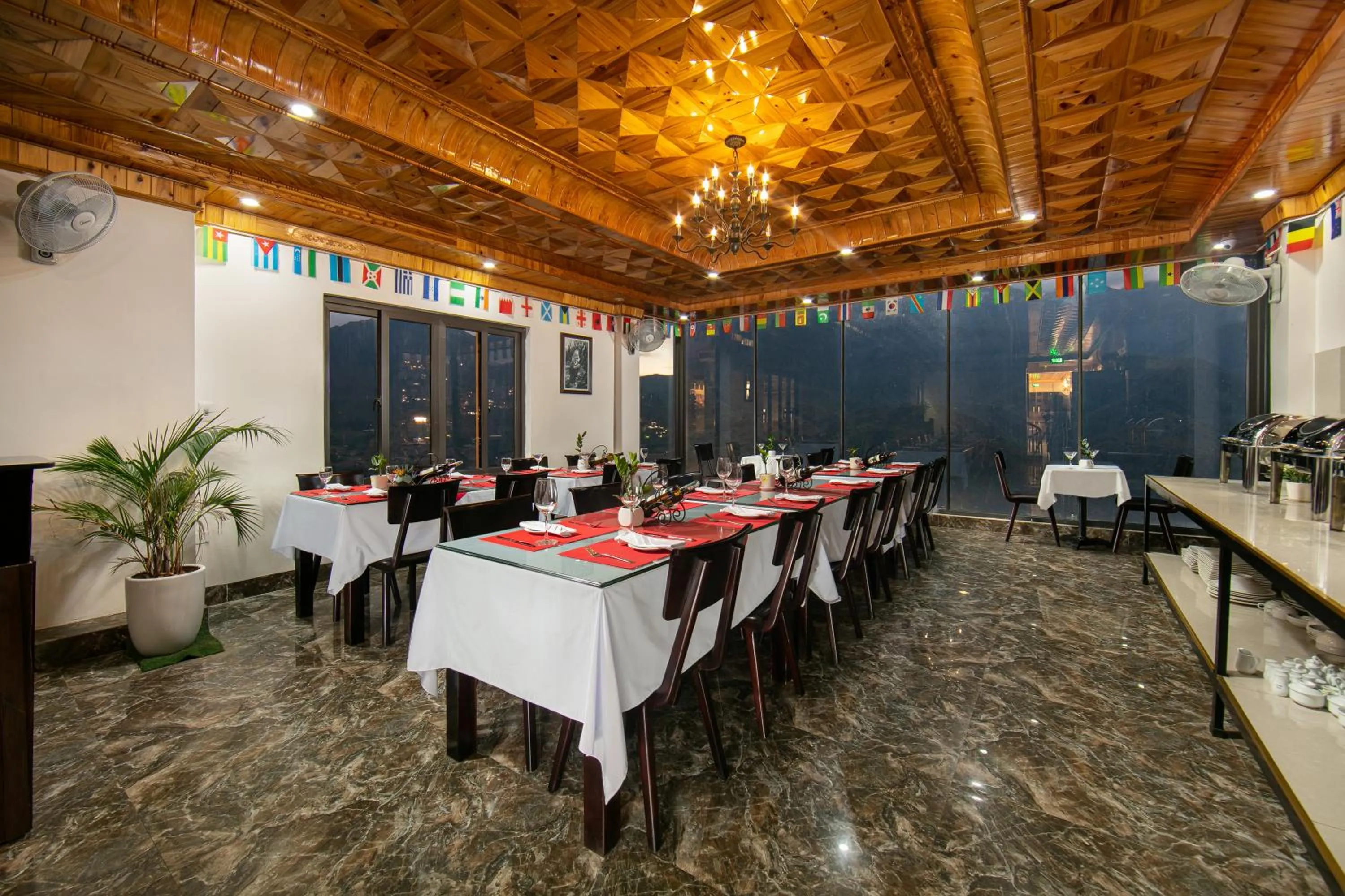 Property building in Sapa Valley view hotel