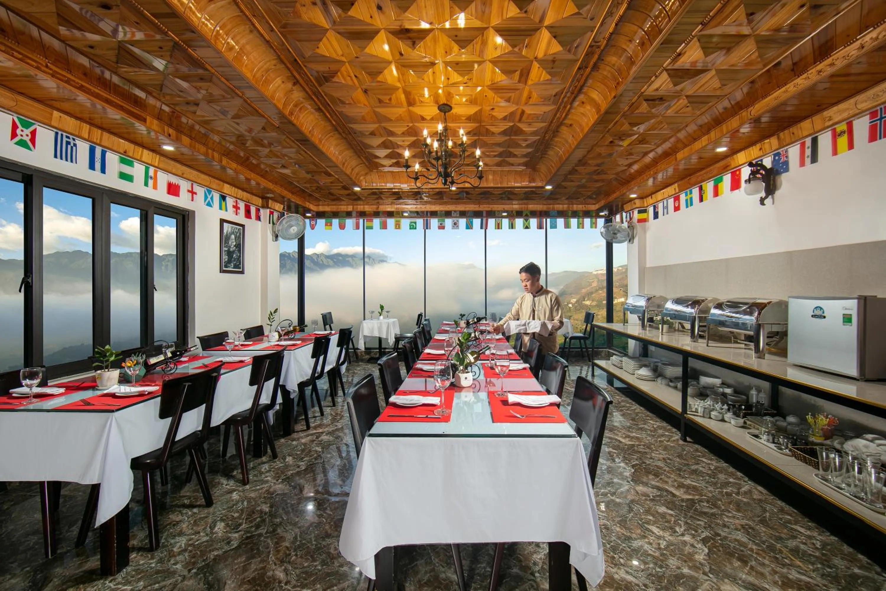 Property building in Sapa Valley view hotel