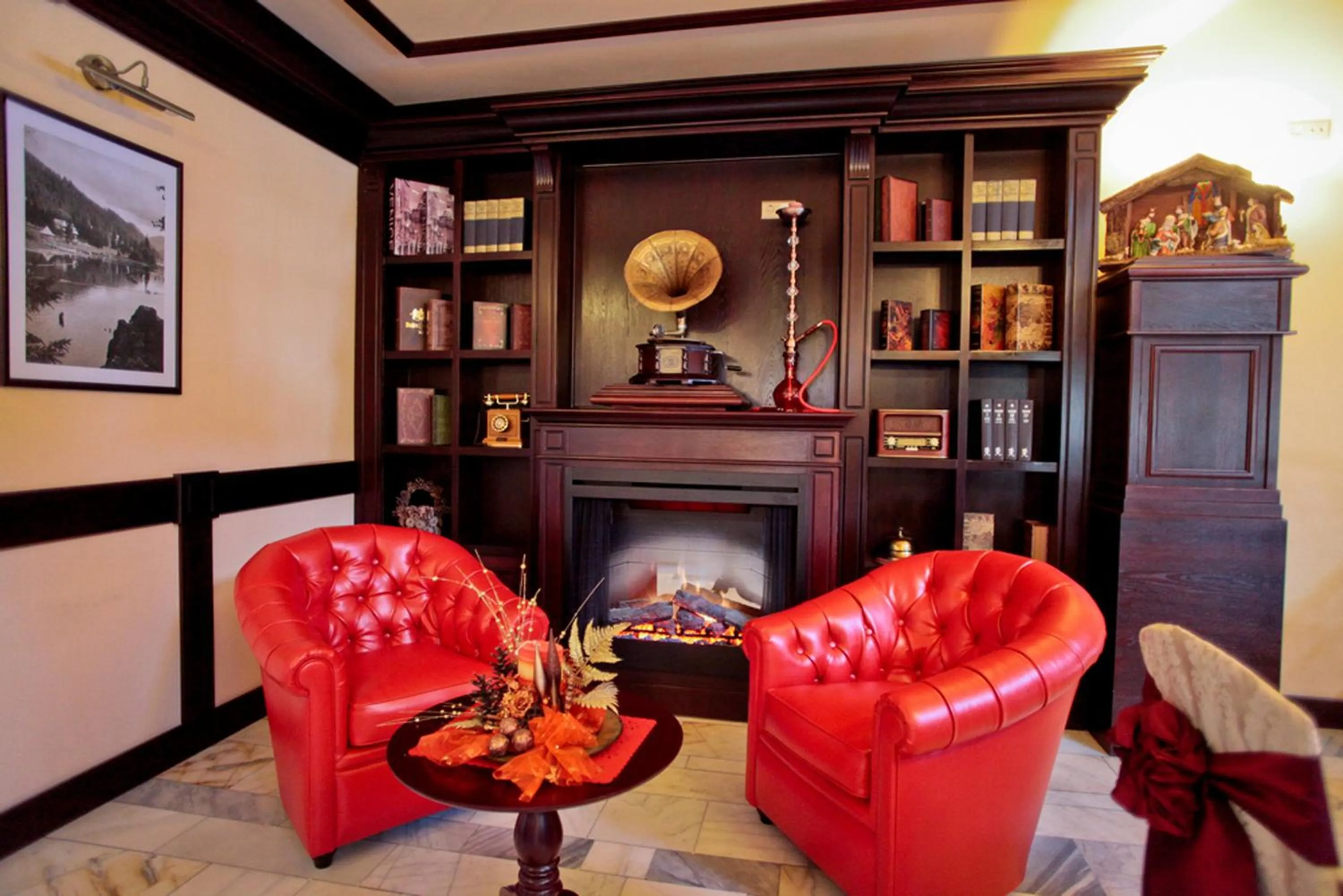 Decorative detail in Hotel Lacu Rosu