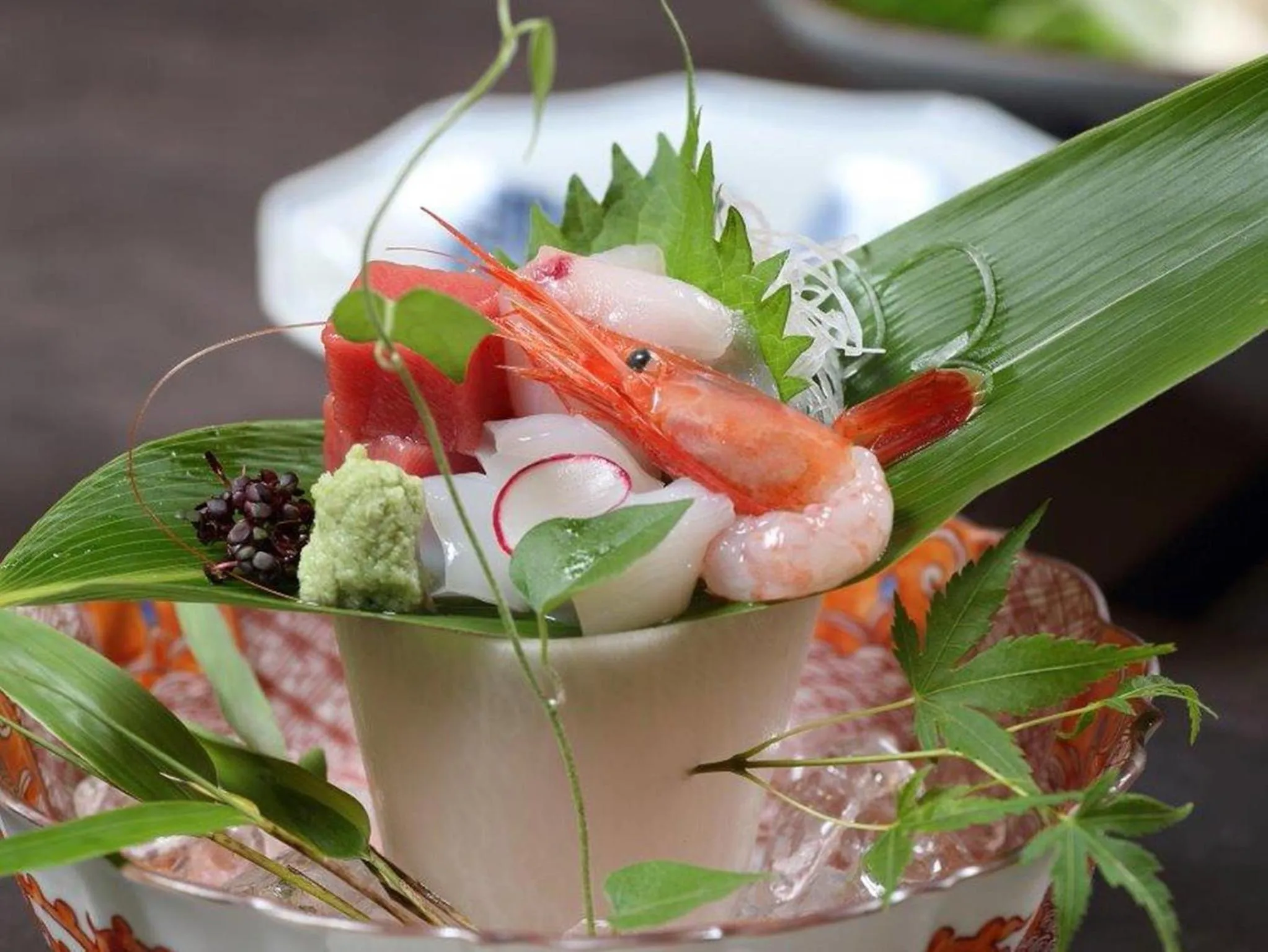 Food in Kanazawa Yuwaku Onsen Kokarian