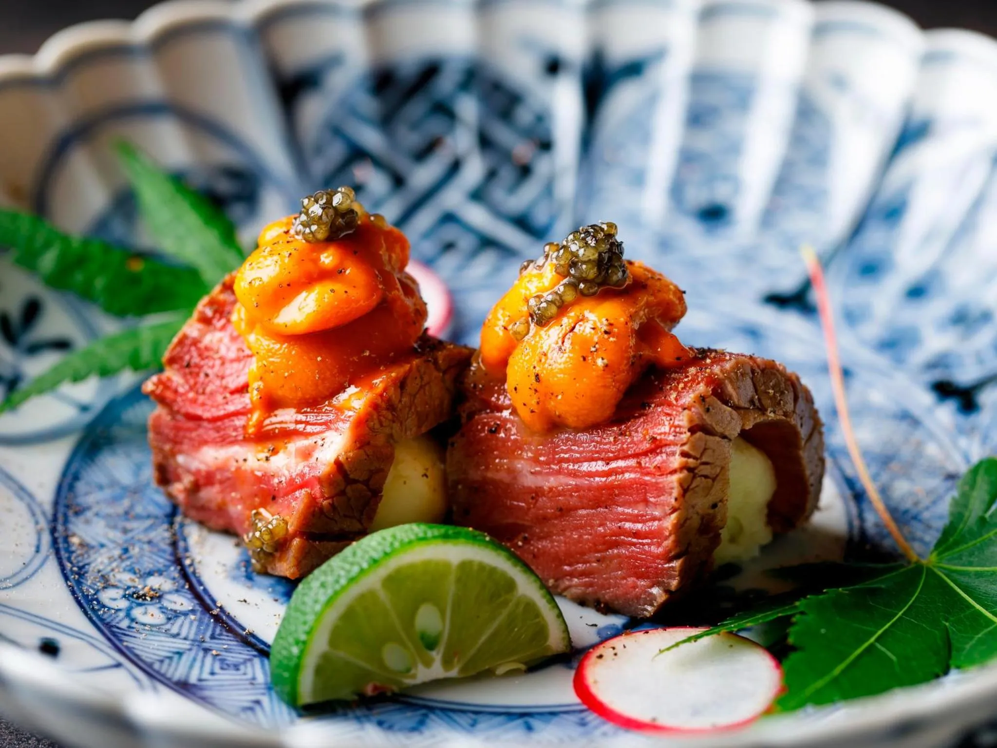 Food in Kanazawa Yuwaku Onsen Kokarian