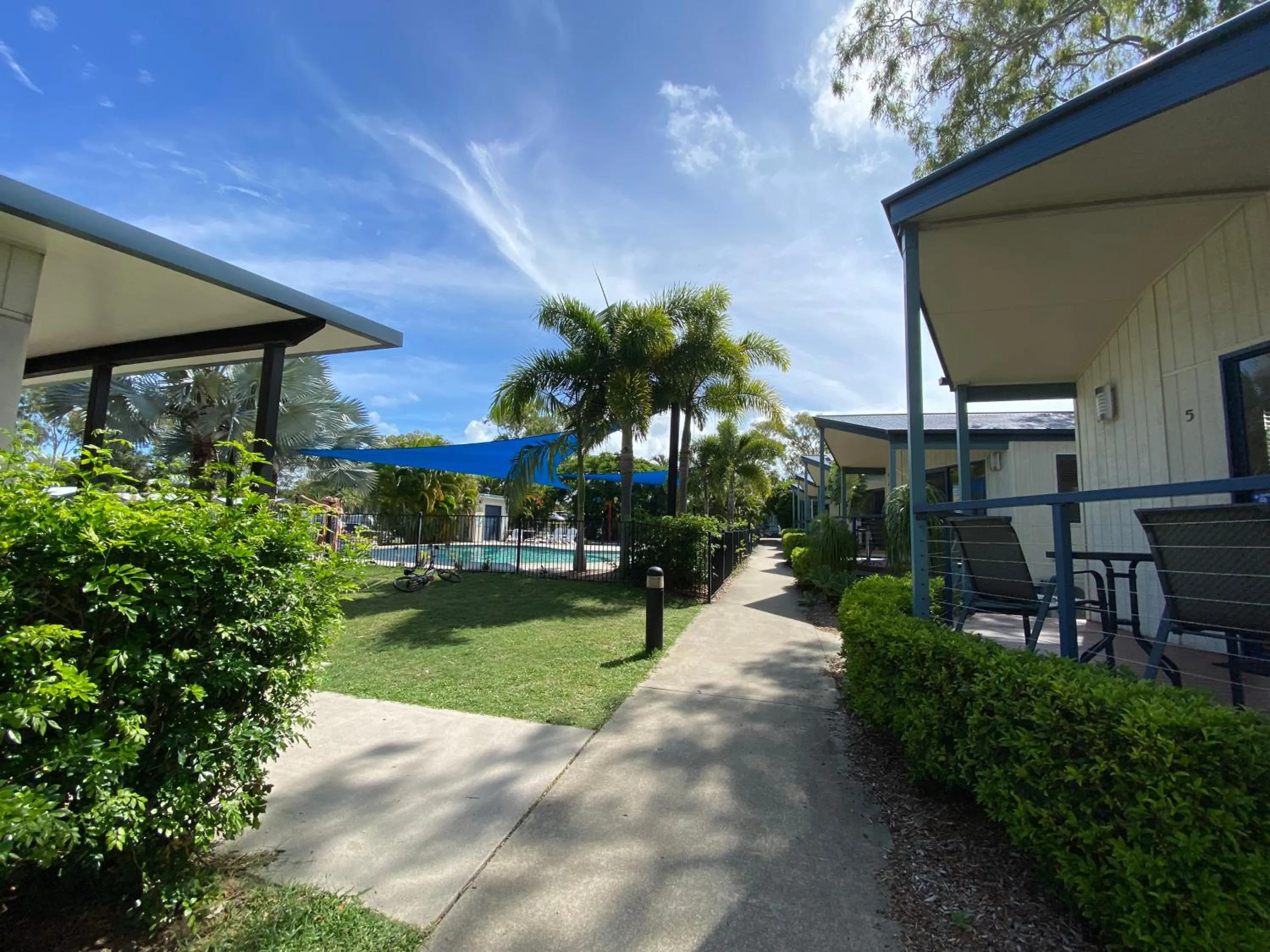Swimming pool in BIG4 Mackay Blacks Beach Holiday Park