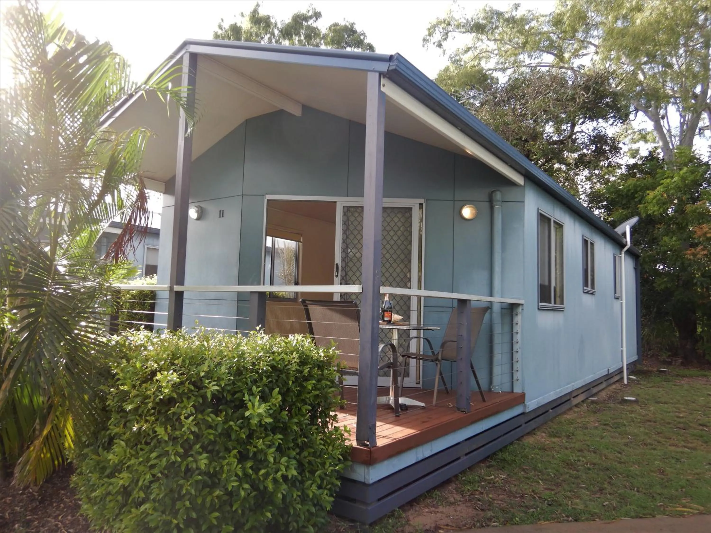 Property building in BIG4 Mackay Blacks Beach Holiday Park