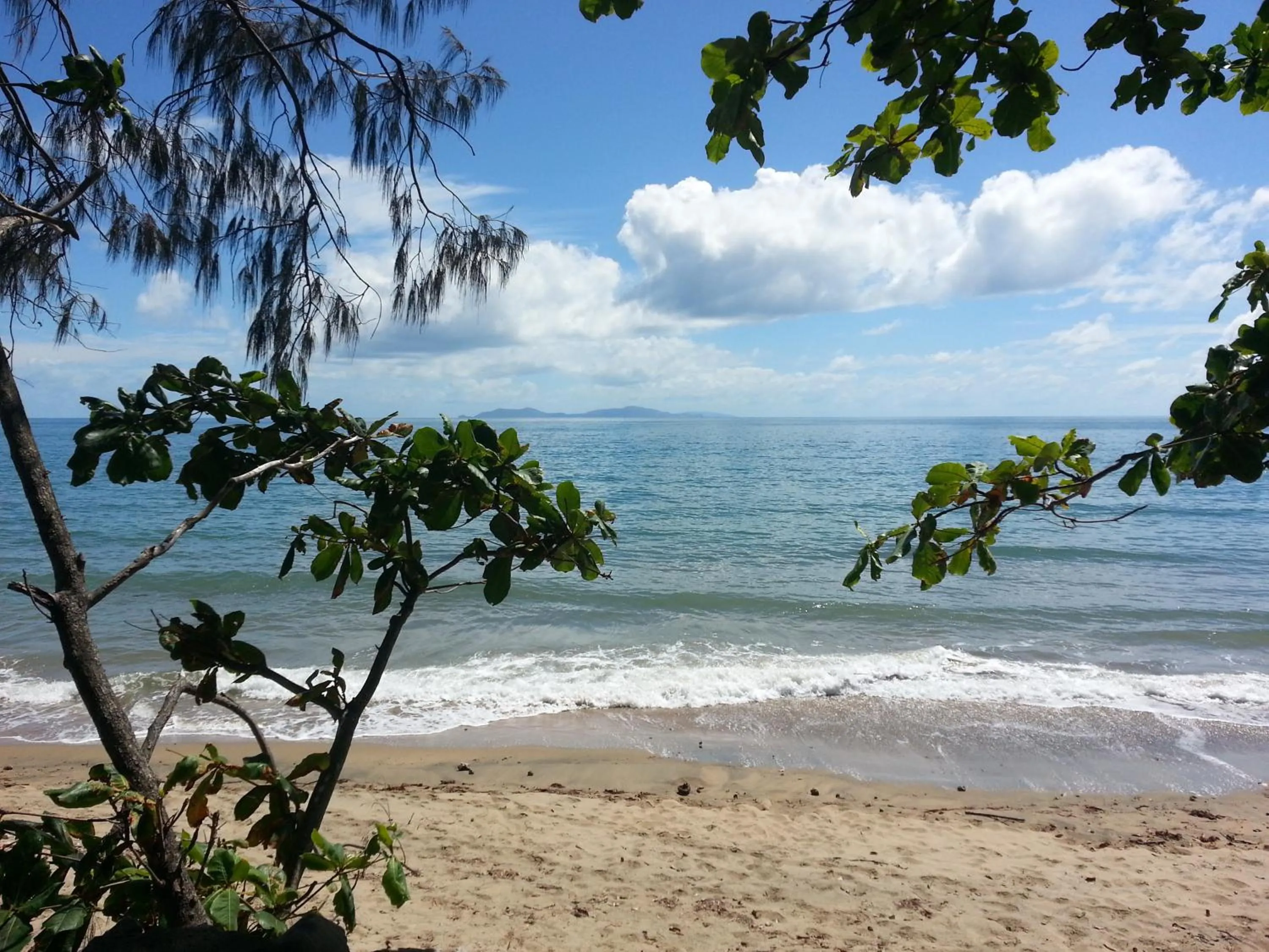 Beach in BIG4 Mackay Blacks Beach Holiday Park