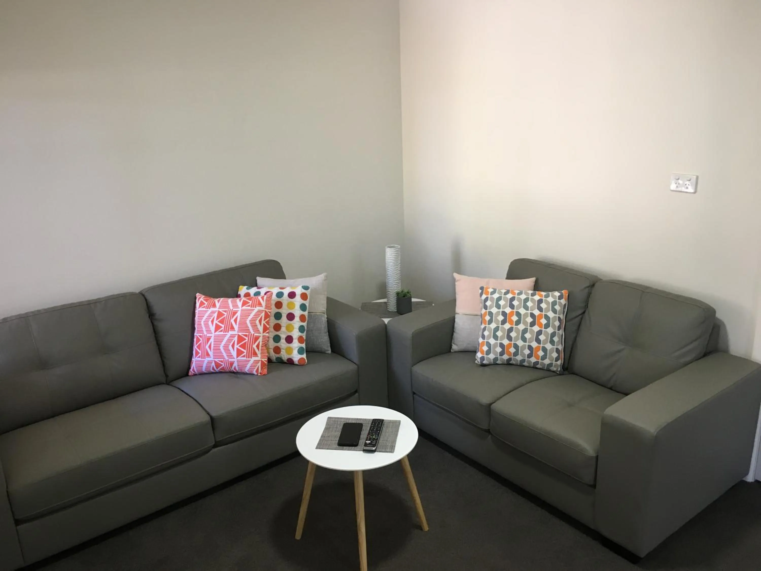 Living room in Sturt Motel