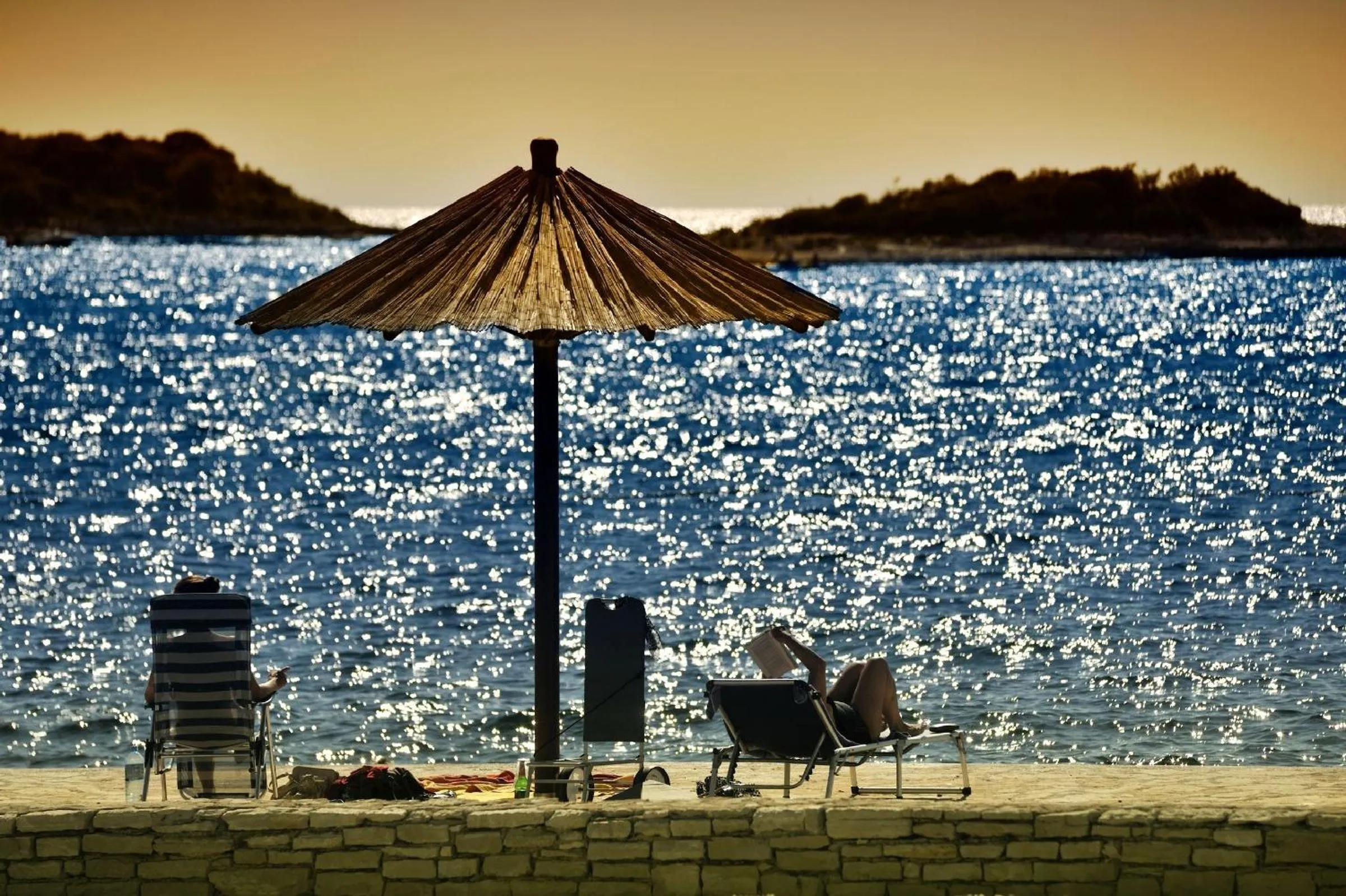 Beach in Hotel Delfin Plava Laguna