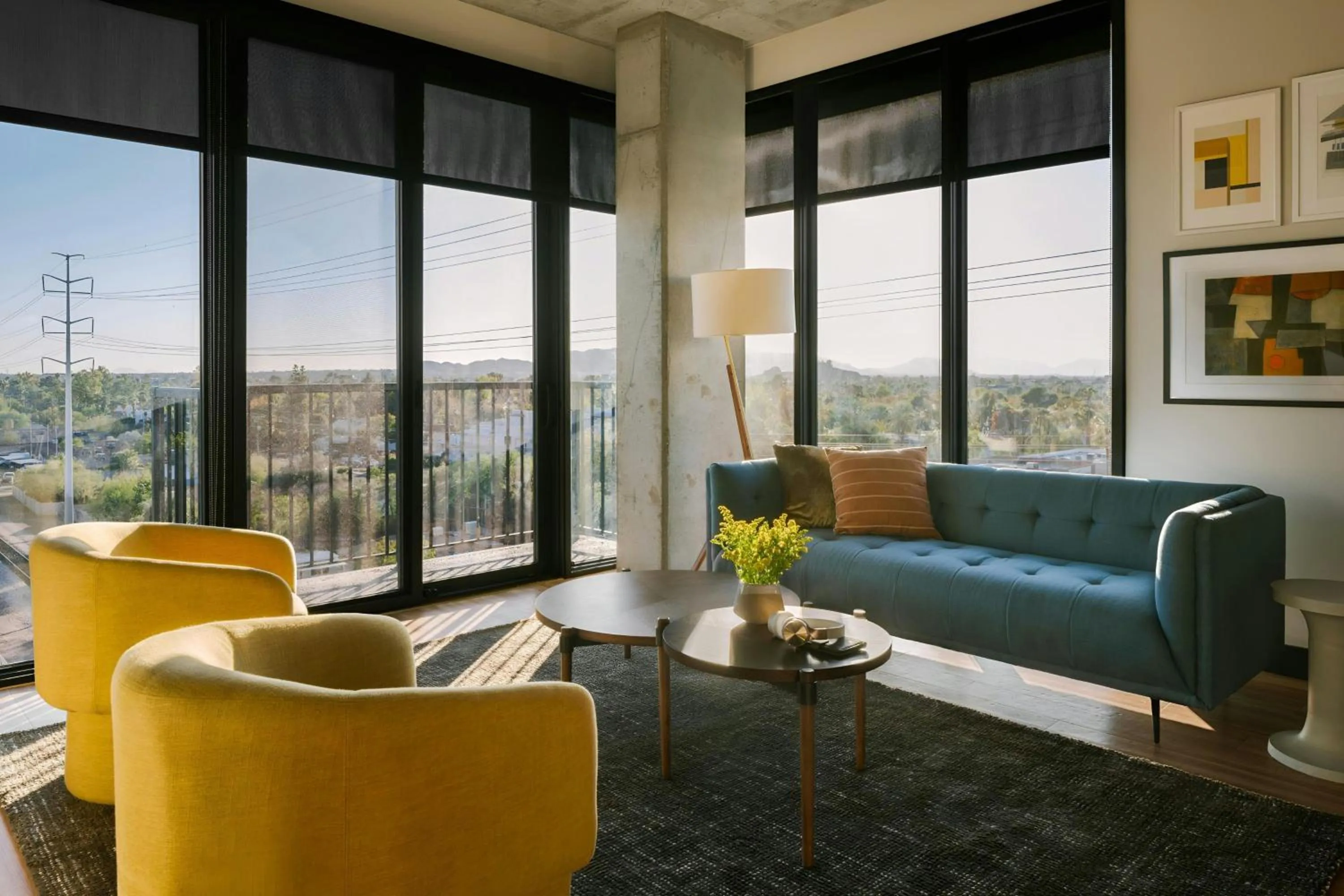 Living room in Sonder by Marriott Bonvoy Mill Ave Apartments Tempe
