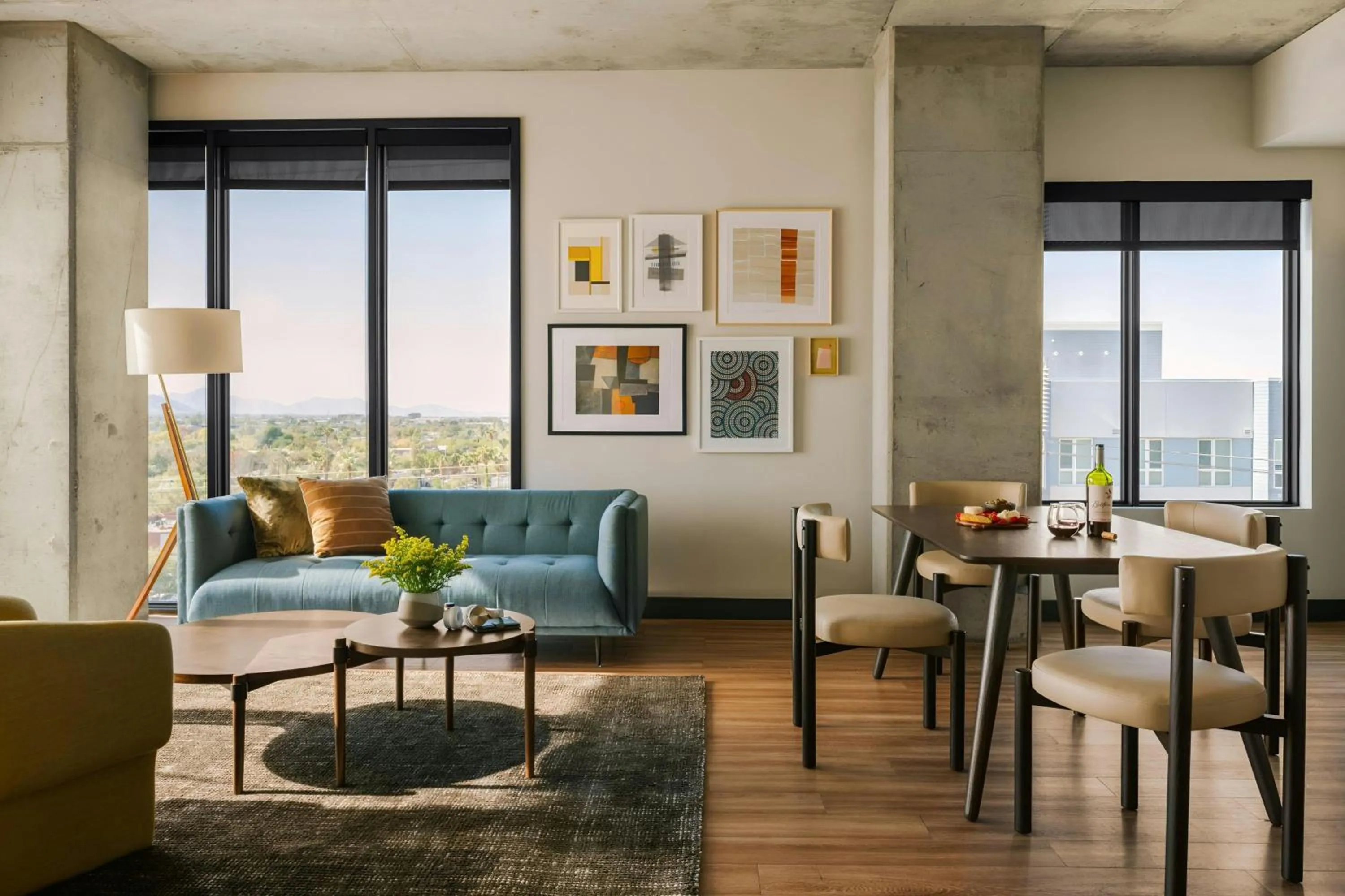 Living room in Sonder by Marriott Bonvoy Mill Ave Apartments Tempe