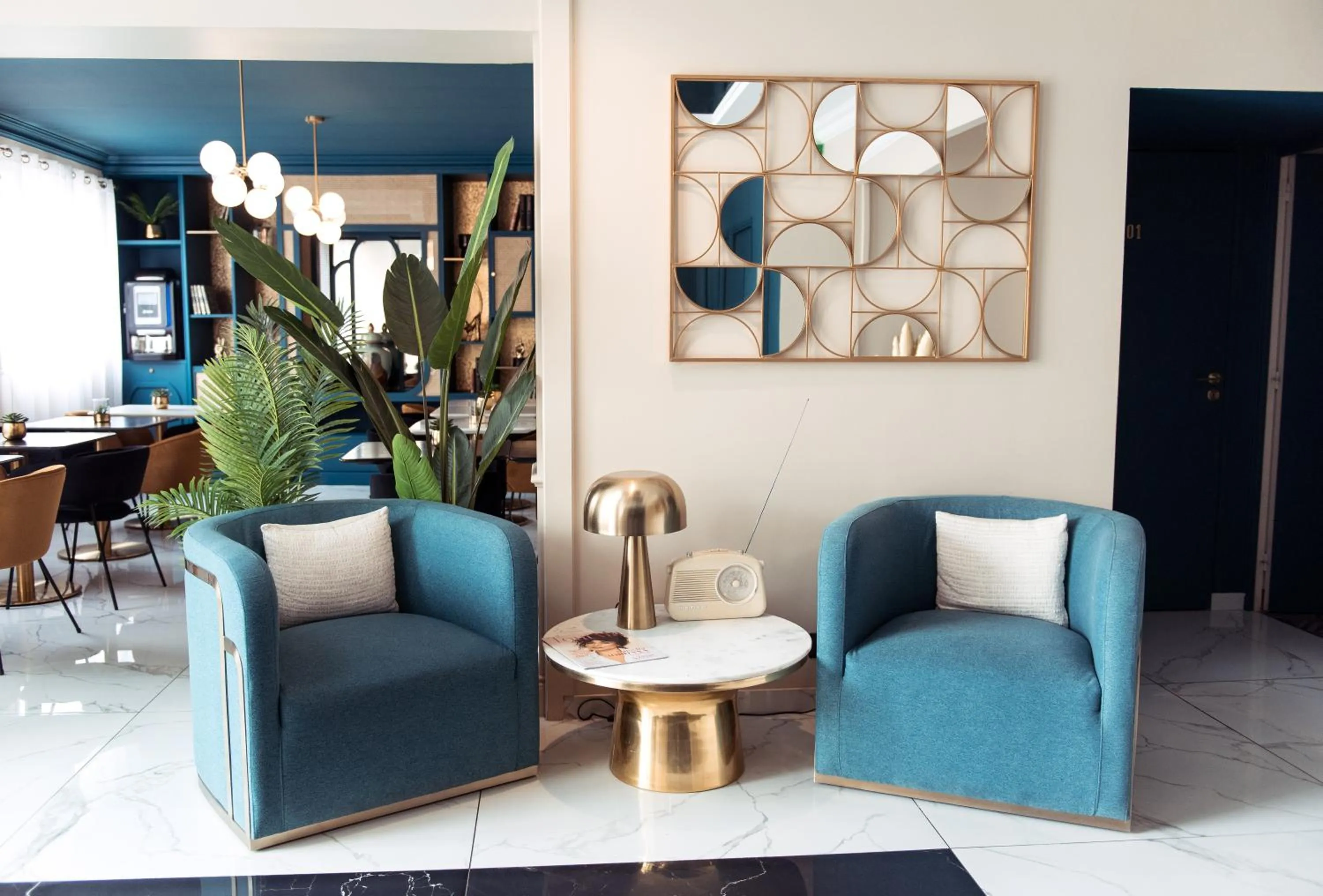 Living room in Hôtel la Caravelle - Aix-en-Provence centre historique