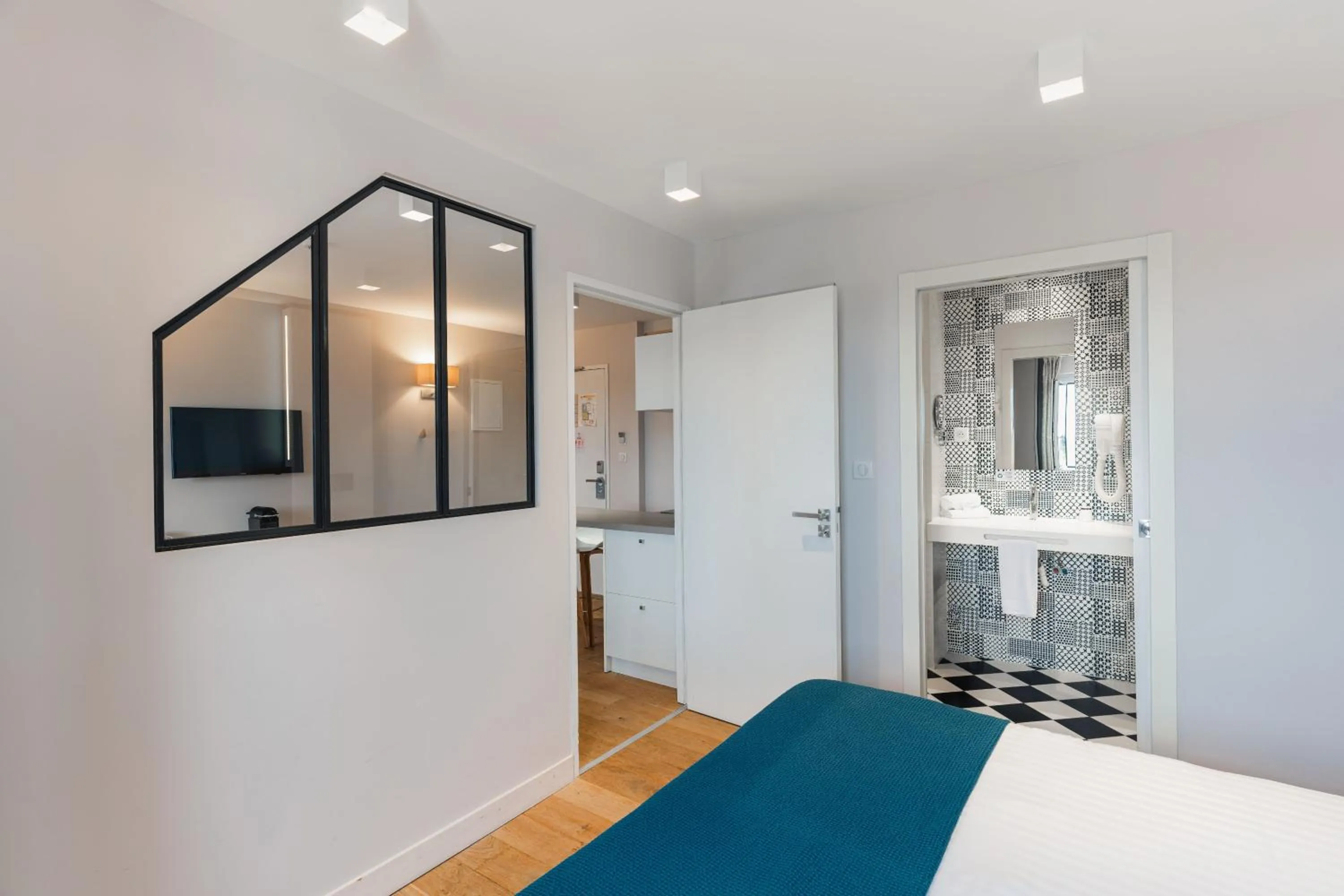 Photo of the whole room, Bed in Le Cornouaille Hotel & Spa