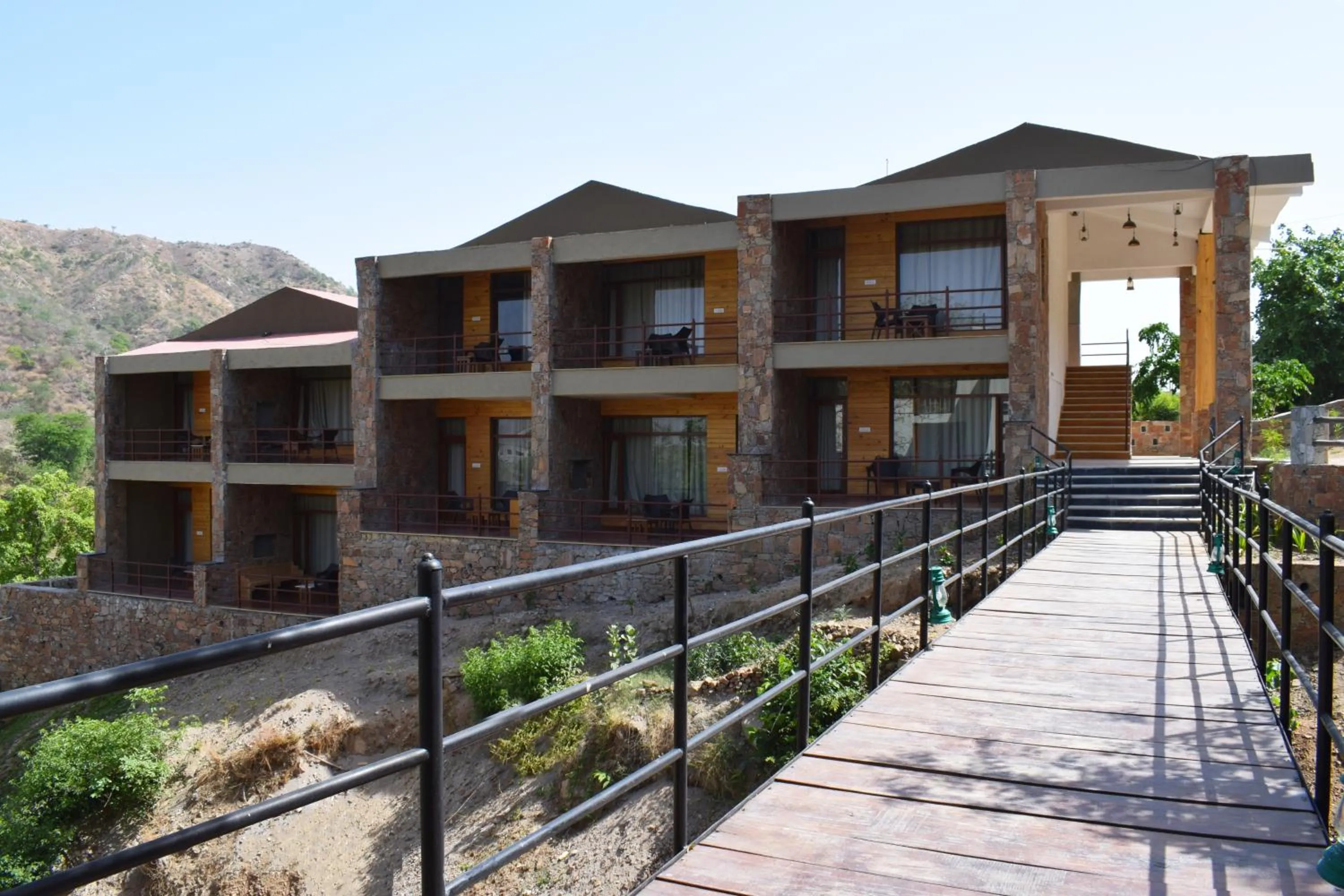 Balcony/Terrace in Kumbhalgarh Forest Retreat