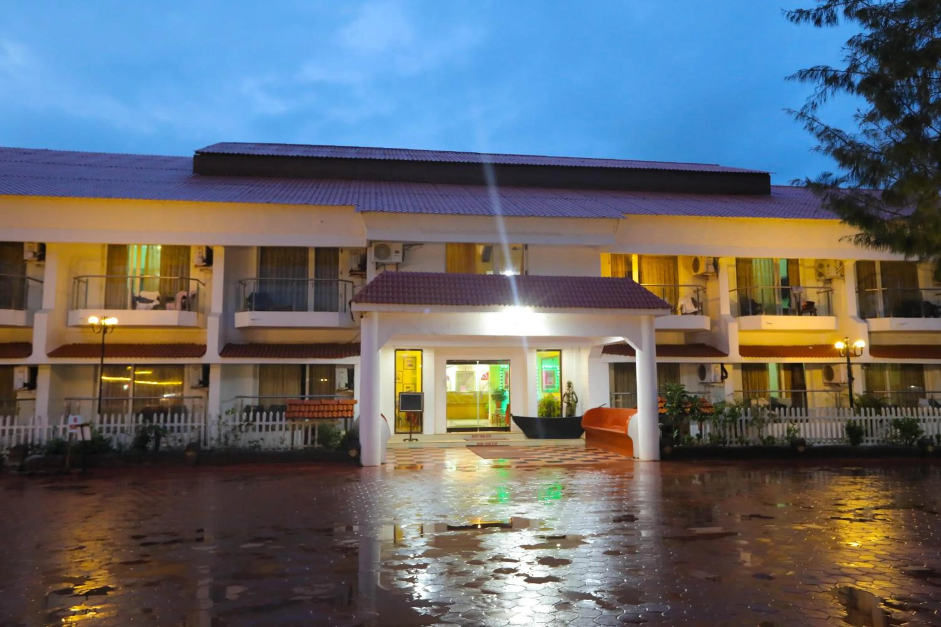Lobby or reception in Hotel Goan Heritage