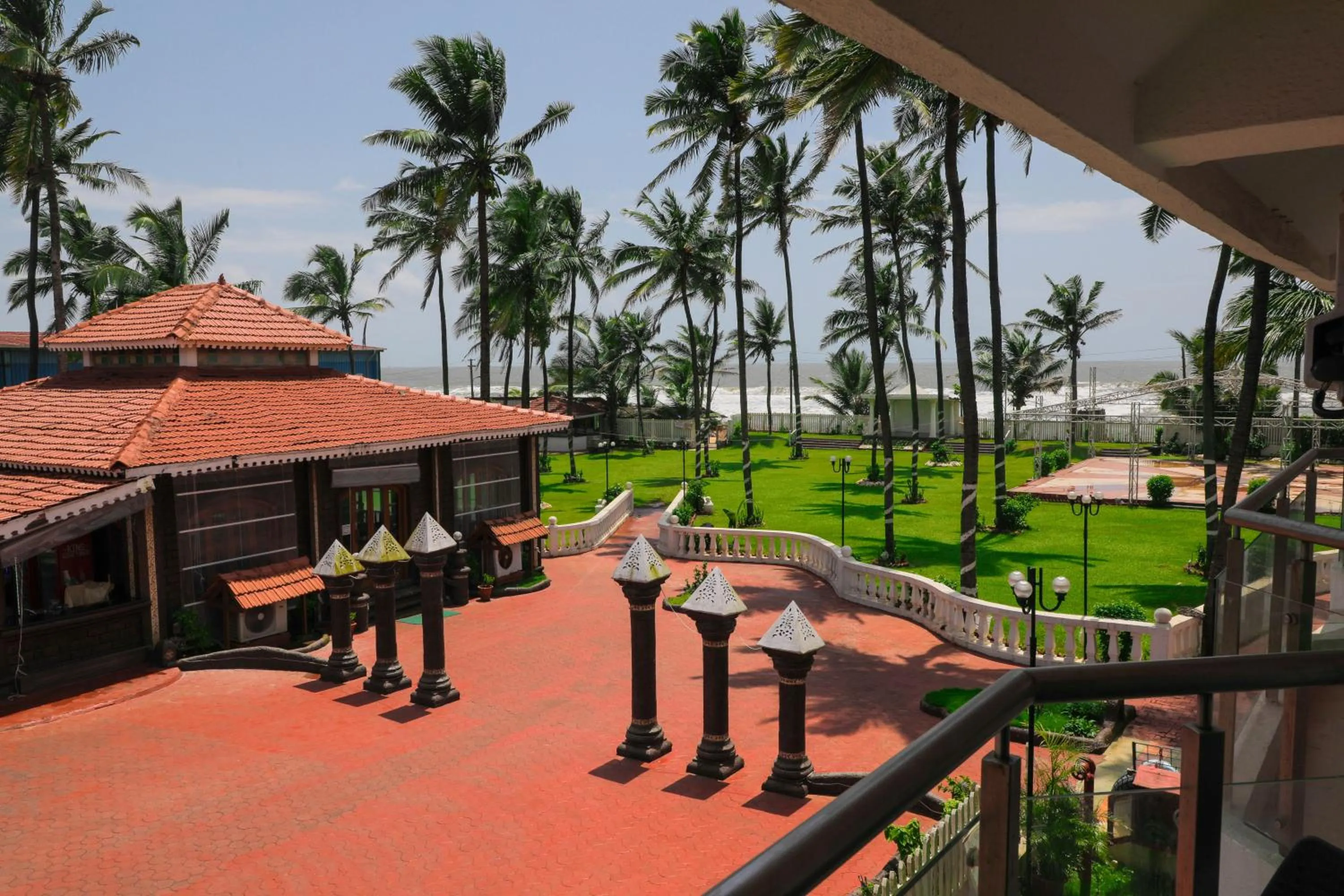 Garden in Hotel Goan Heritage