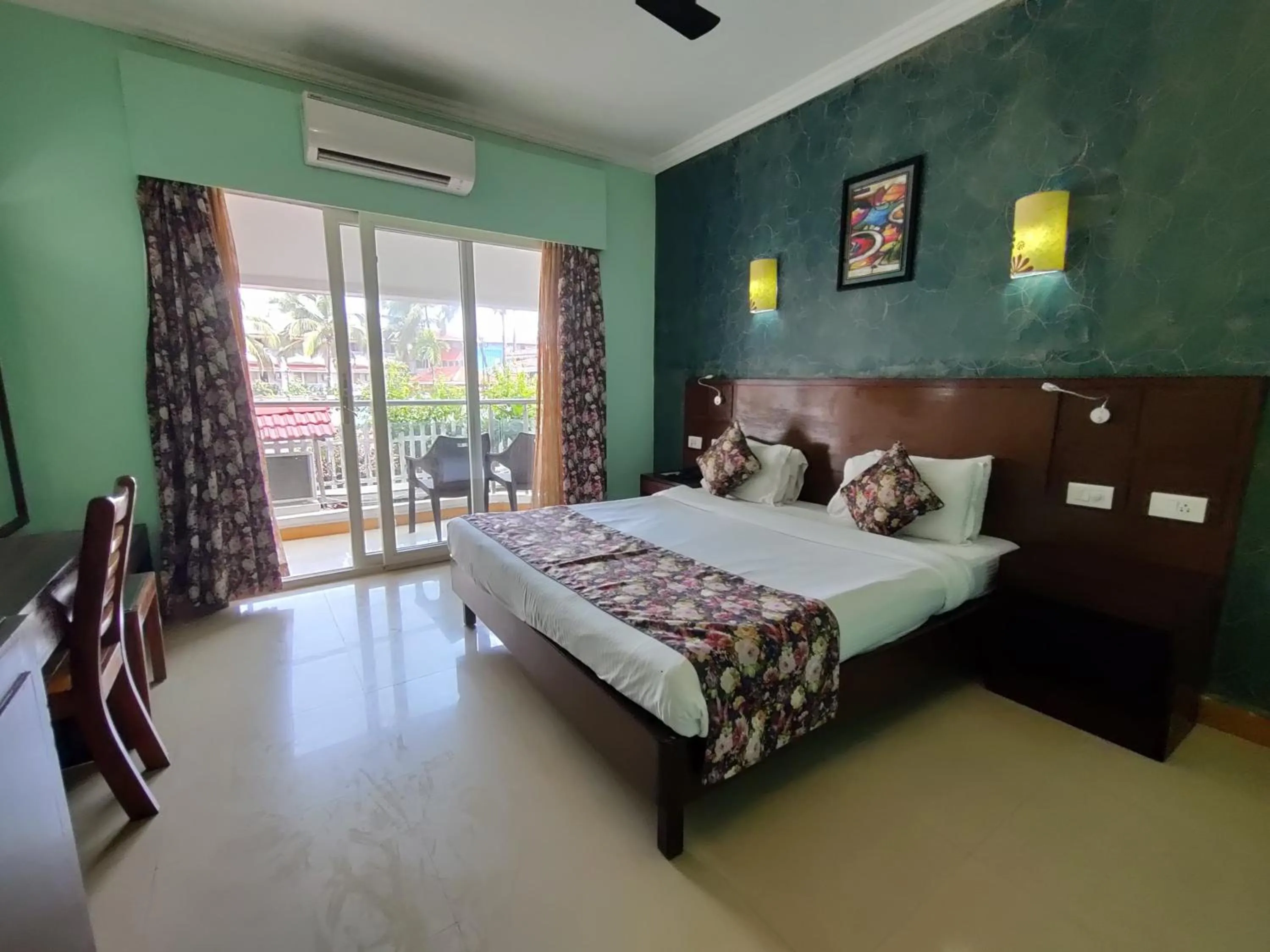 Bedroom, Bed in Hotel Goan Heritage