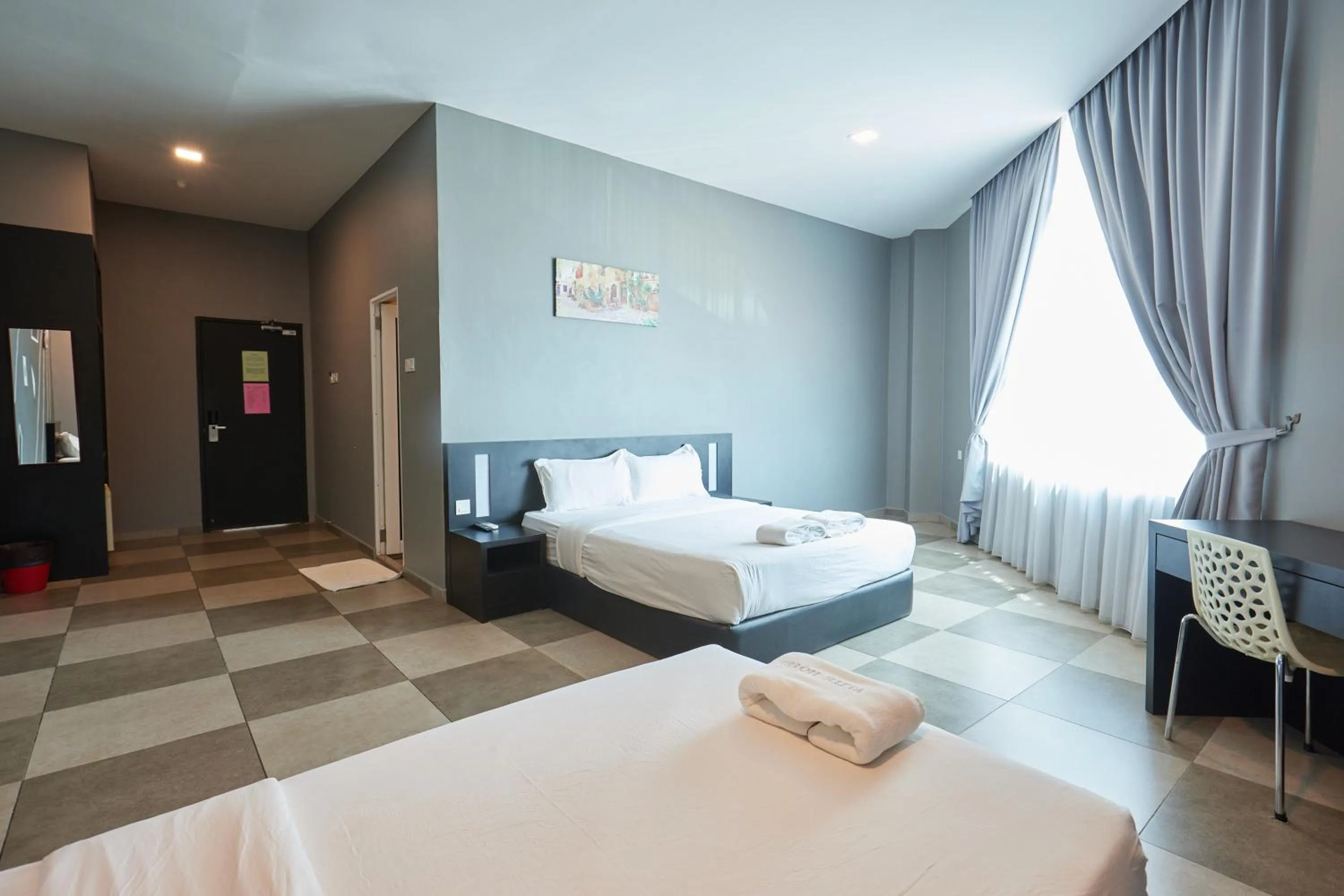 Bed in Elite Hotel Muar