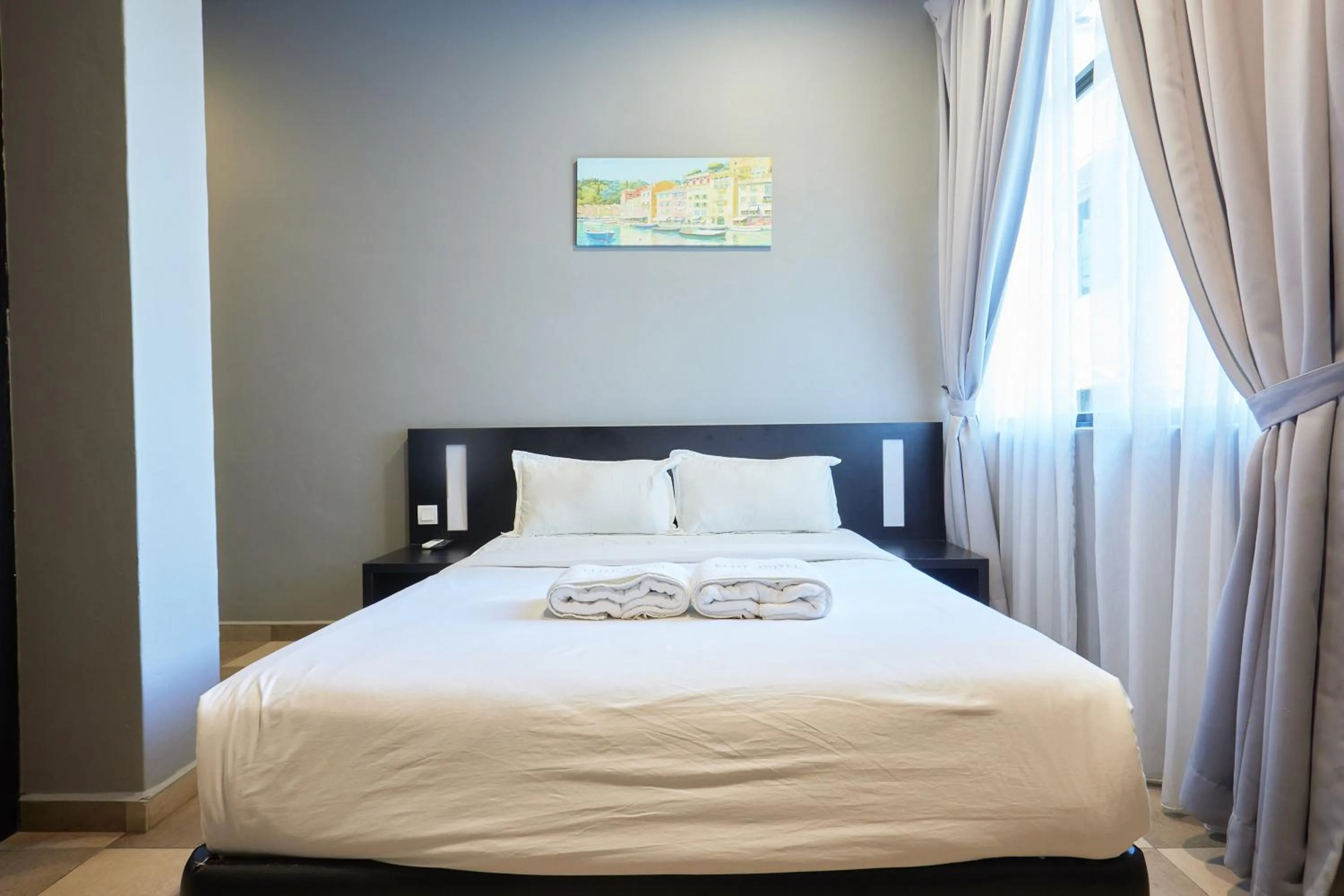 Bed in Elite Hotel Muar