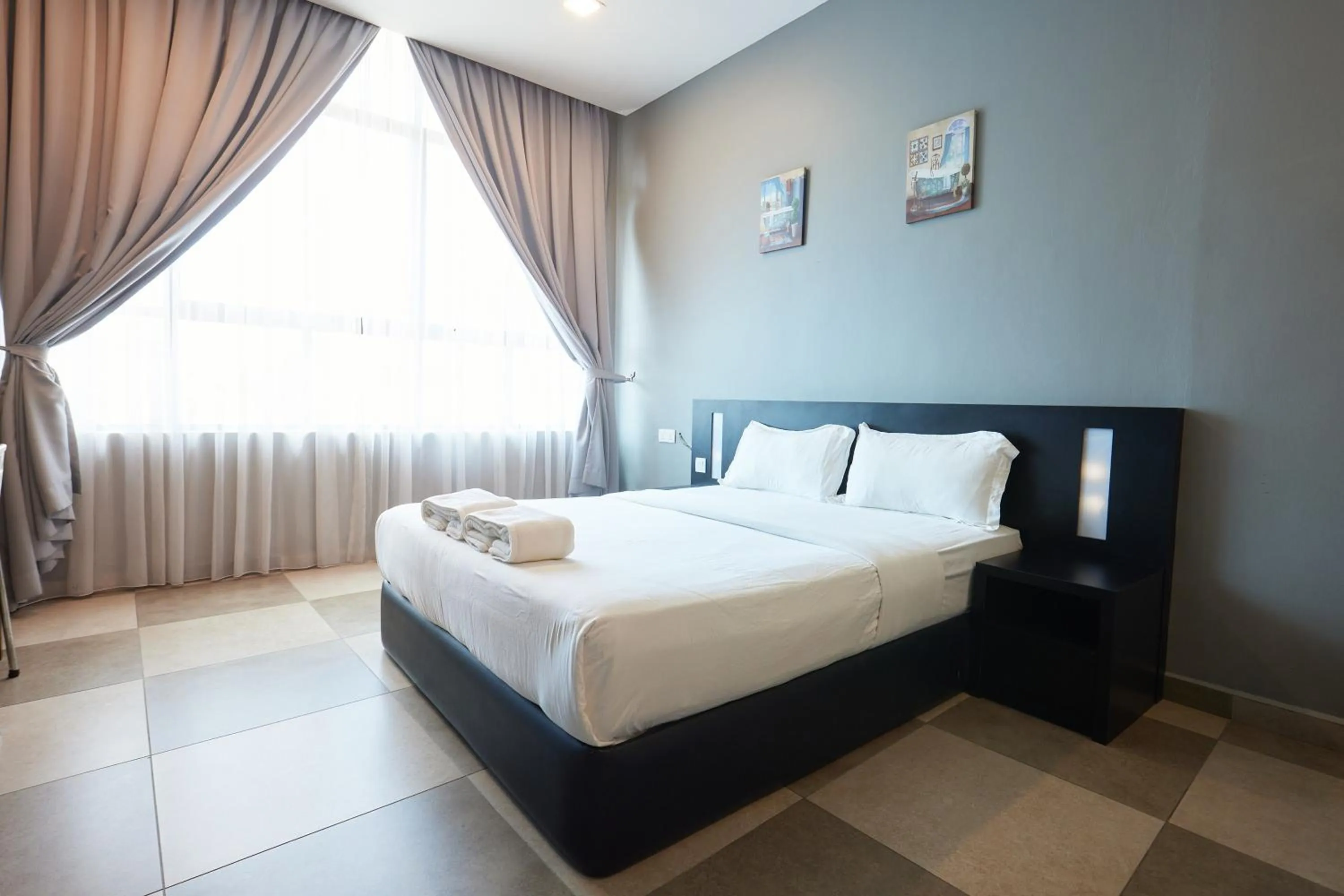 Bed in Elite Hotel Muar