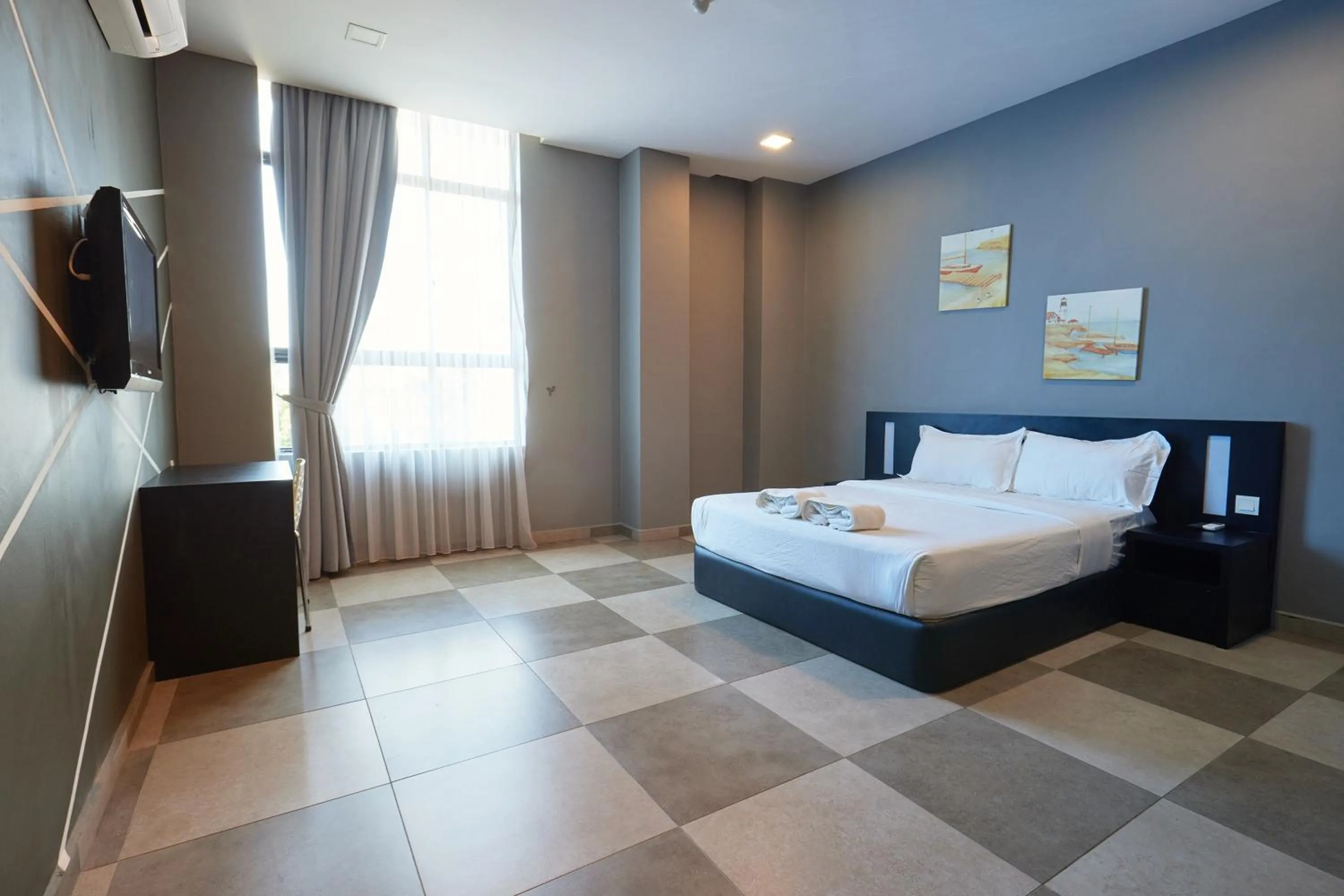 Bed in Elite Hotel Muar