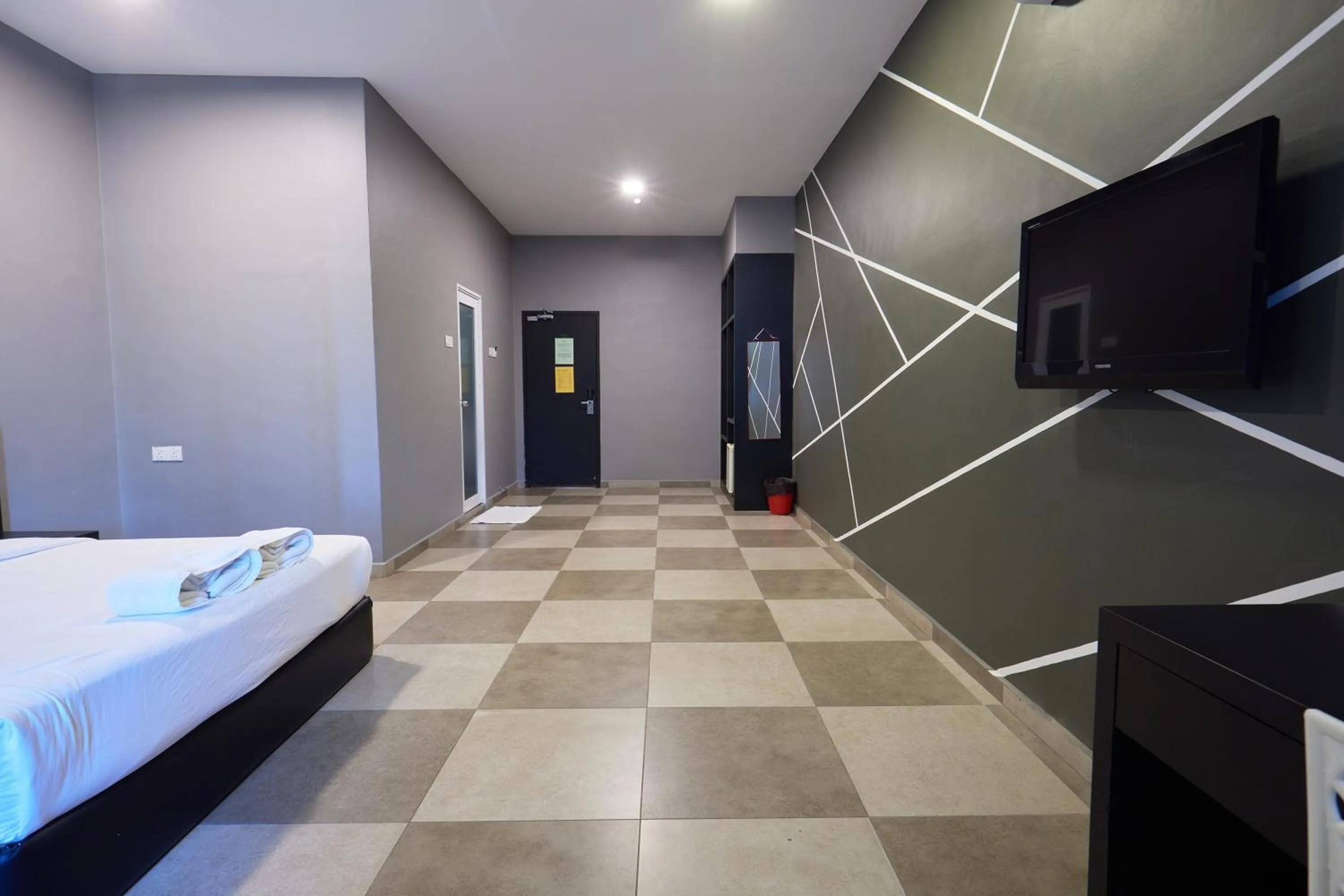 Bed in Elite Hotel Muar