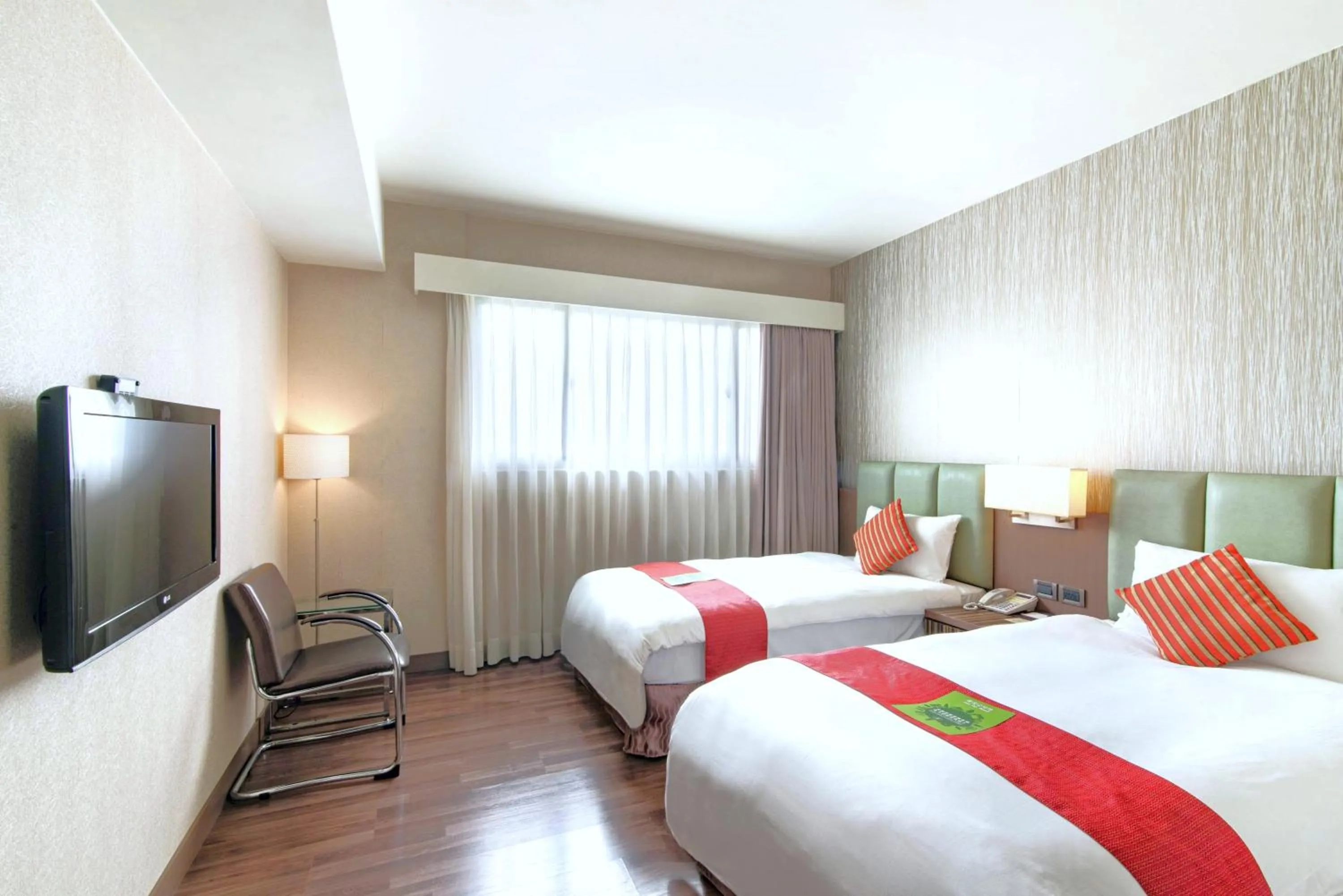 Bed in Lishiuan Hotel