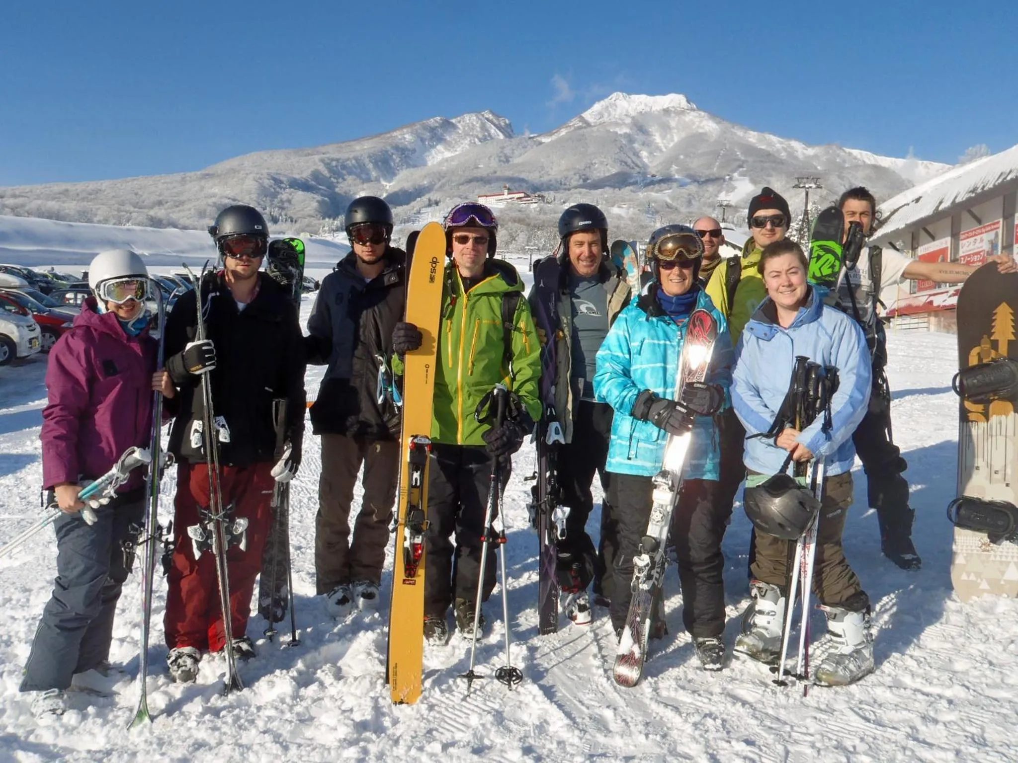 Winter in Mont Cervin Myoko