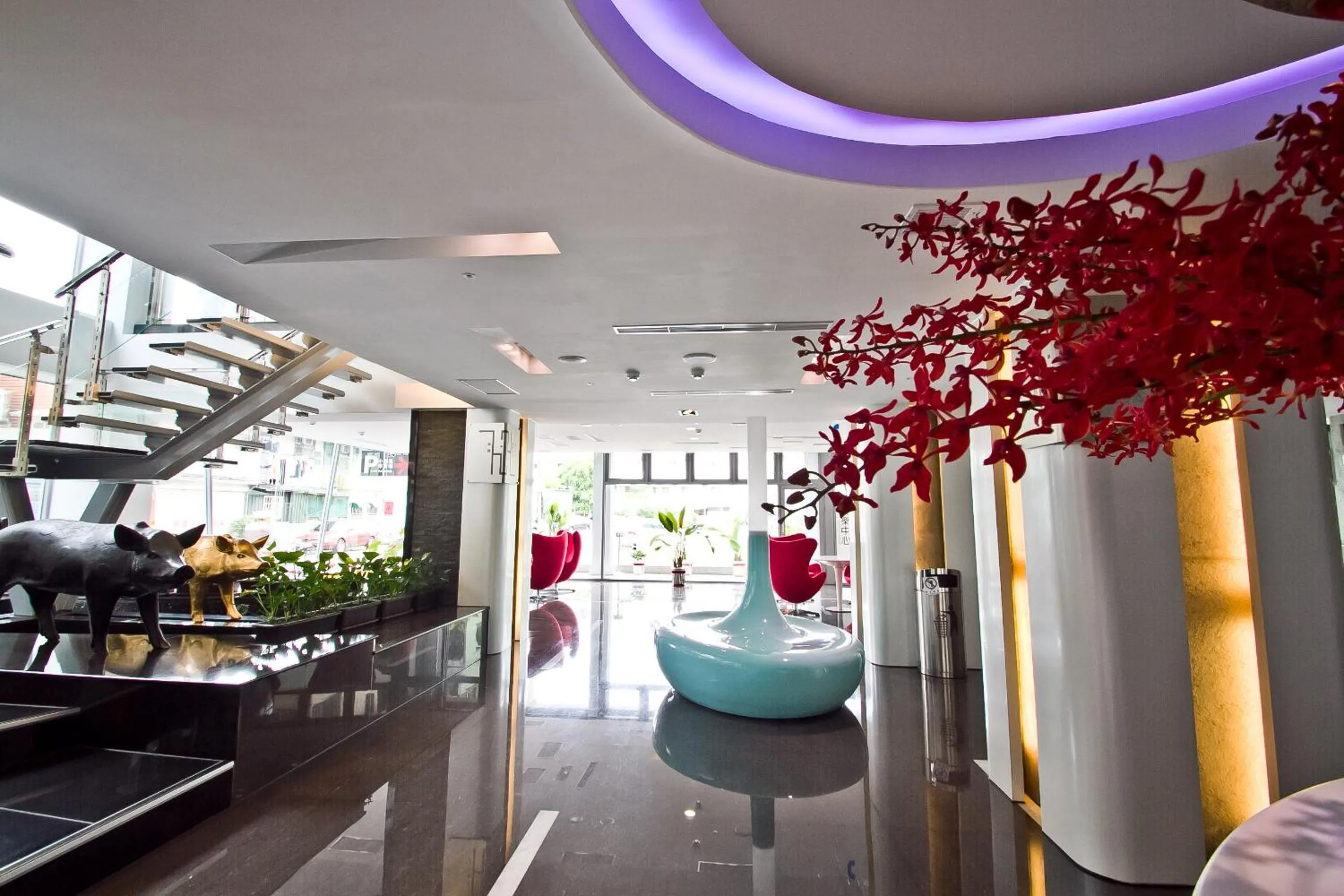 Lobby or reception in HOTEL HI - Xinmin