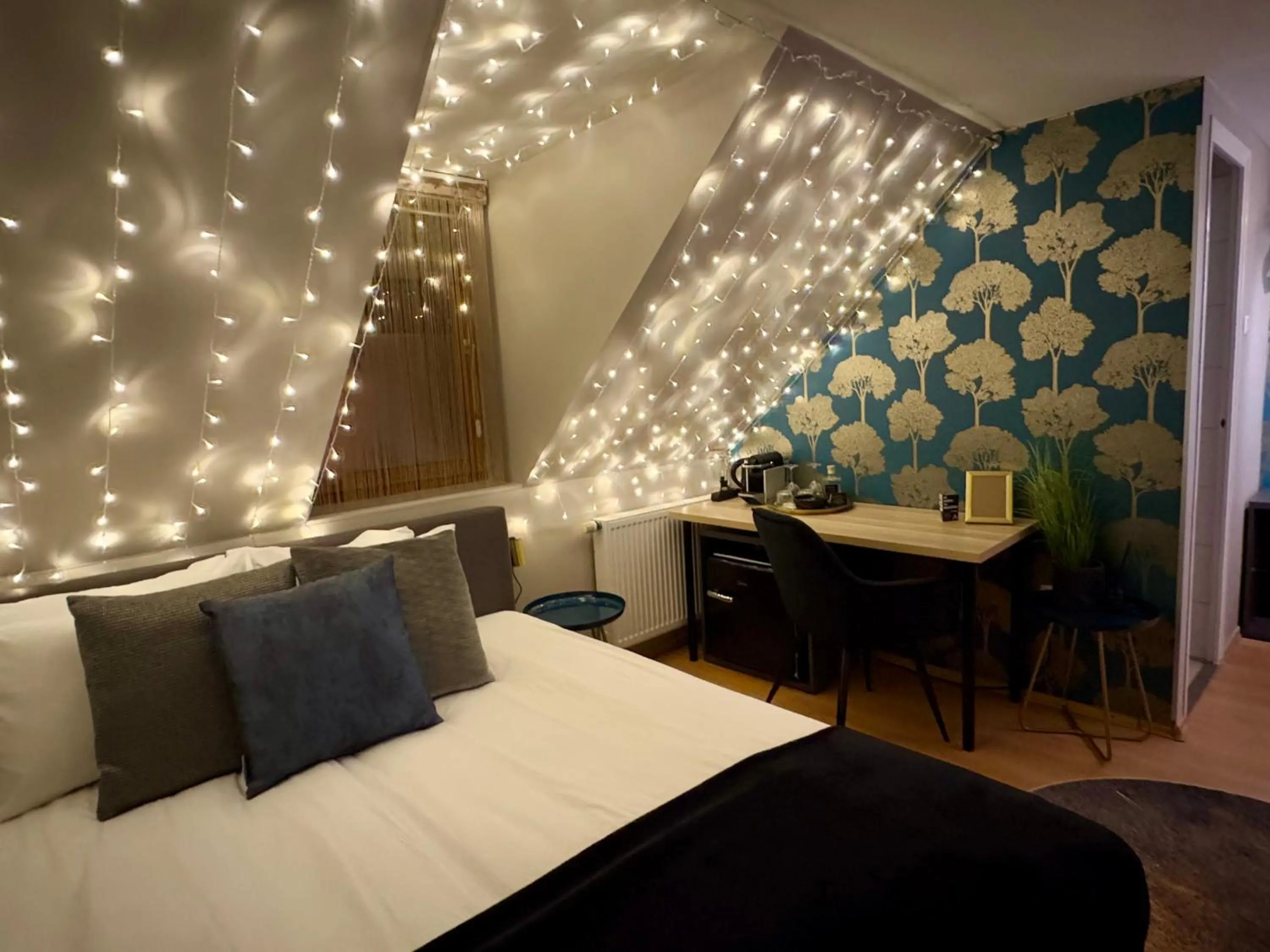 View (from property/room), Bed in Margaréta Garden & SPA