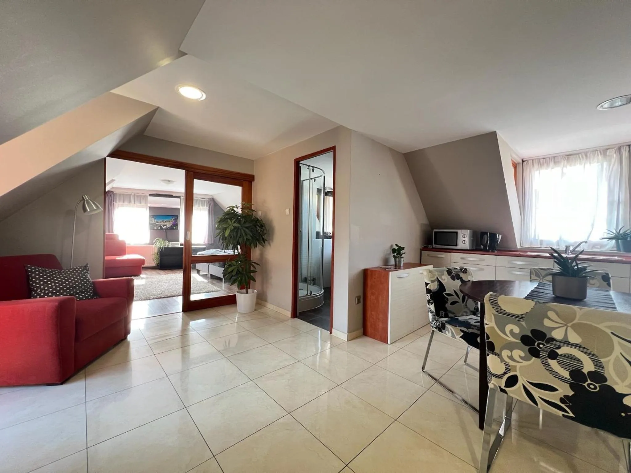 Kitchen or kitchenette in Margaréta Garden & SPA