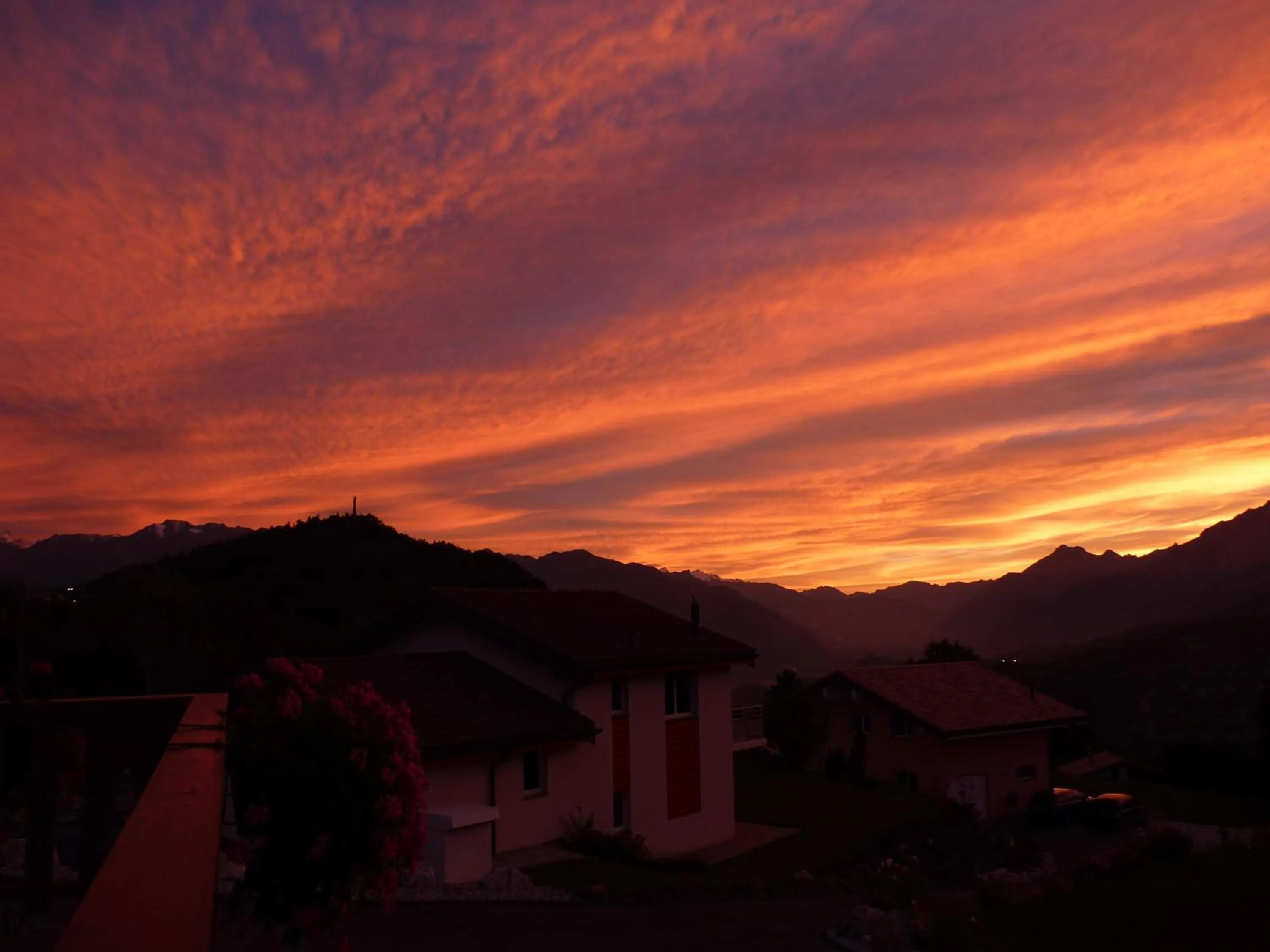View (from property/room) in Chalet des Alpes