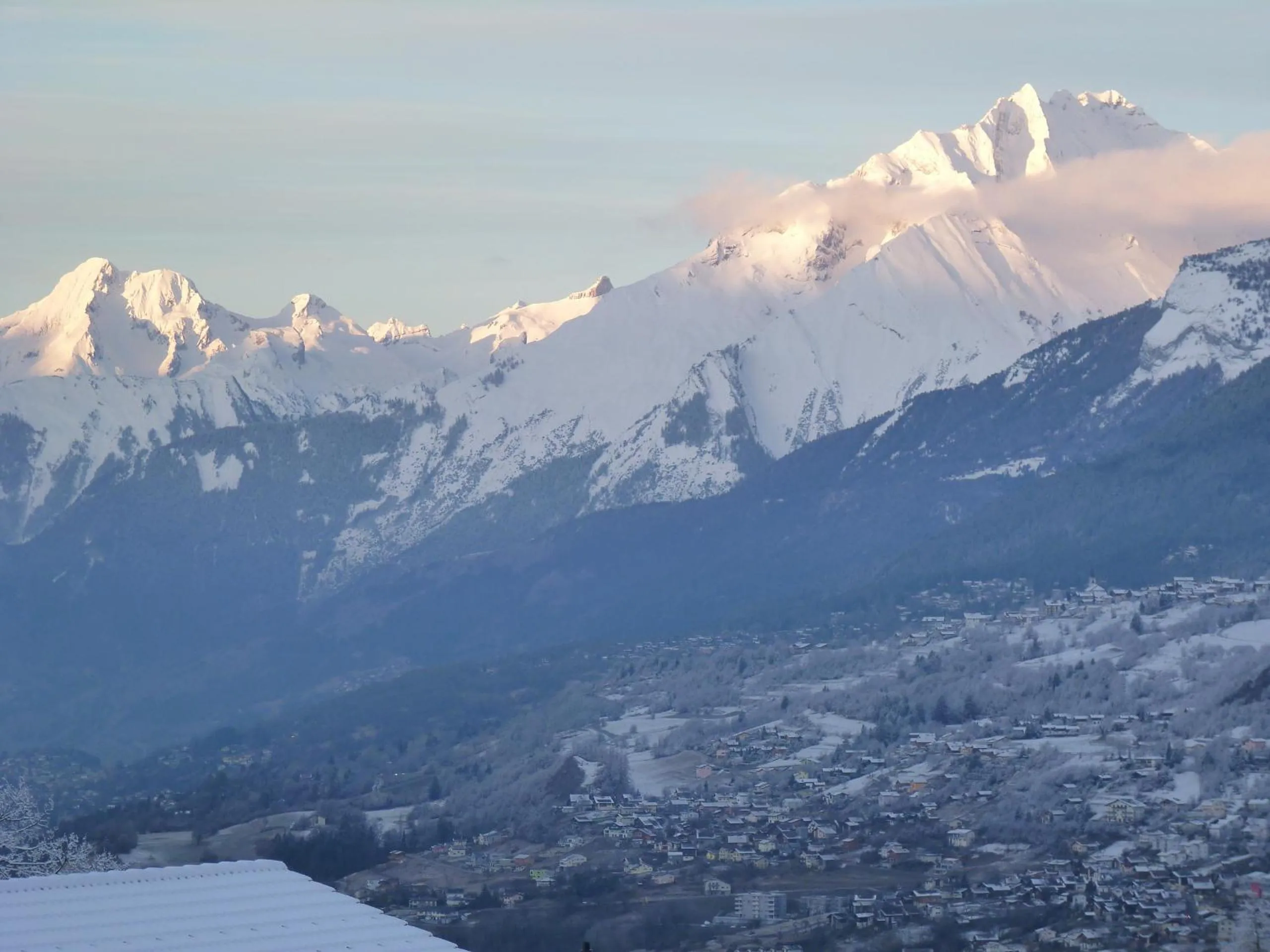 Mountain view in Chalet des Alpes