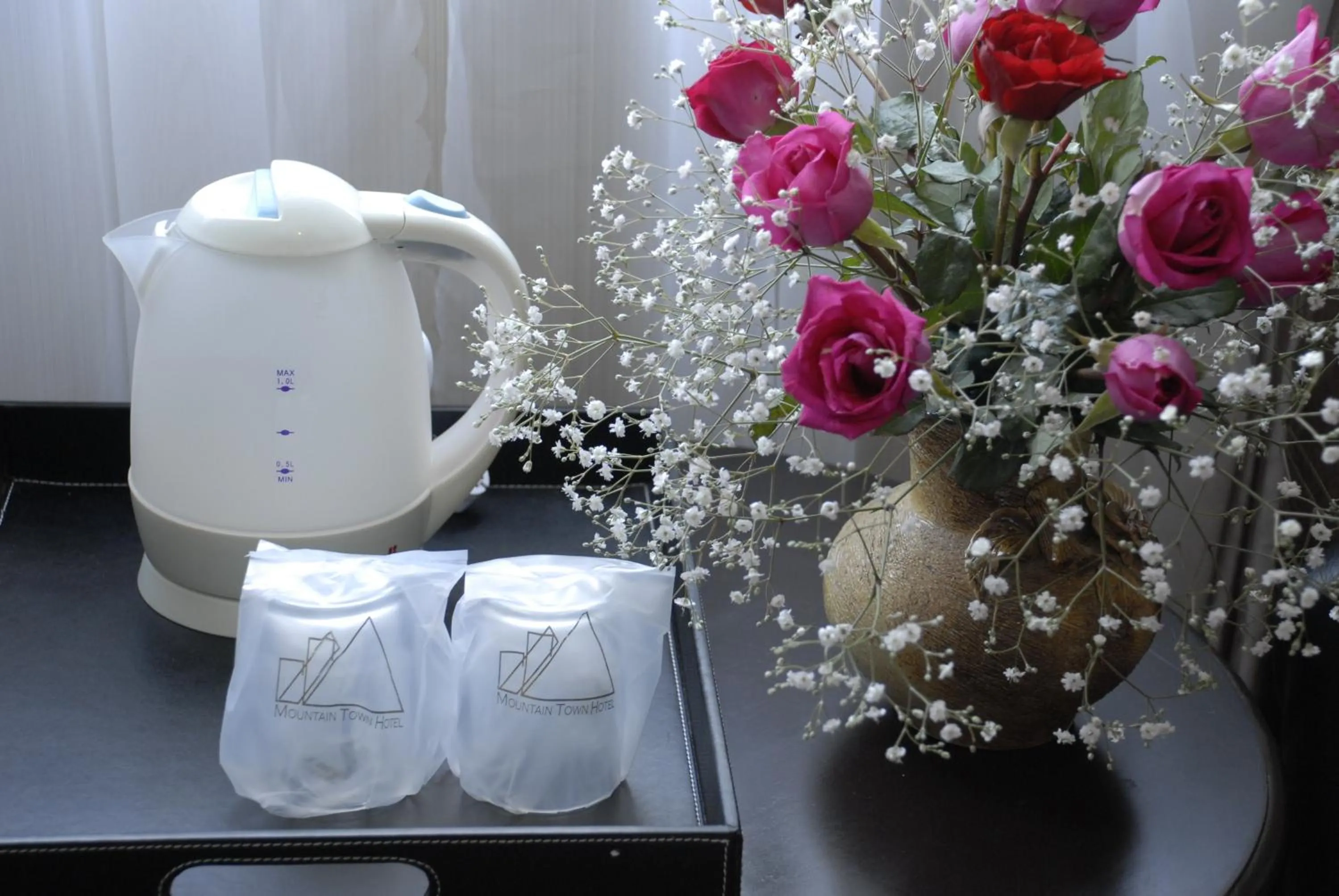 Drinks in Mountain Town Hotel