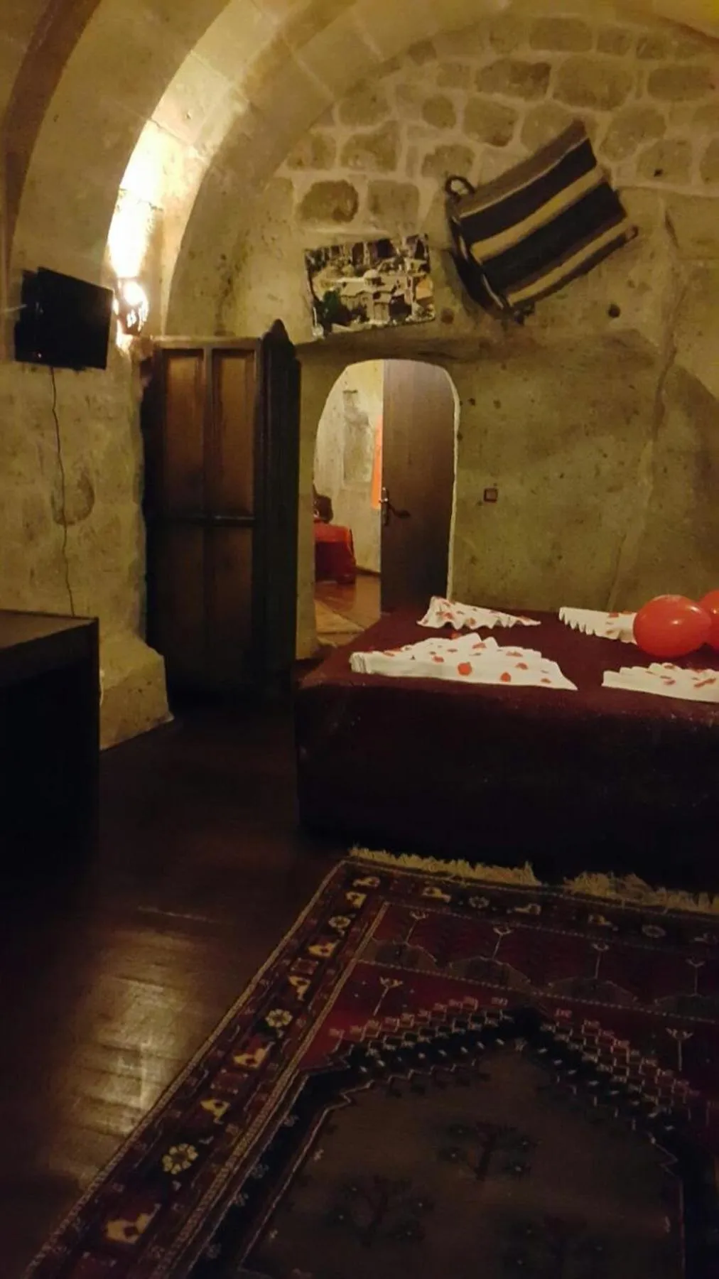 Bed in Kapadokya Ihlara Konakları Otel Akinci Konagi