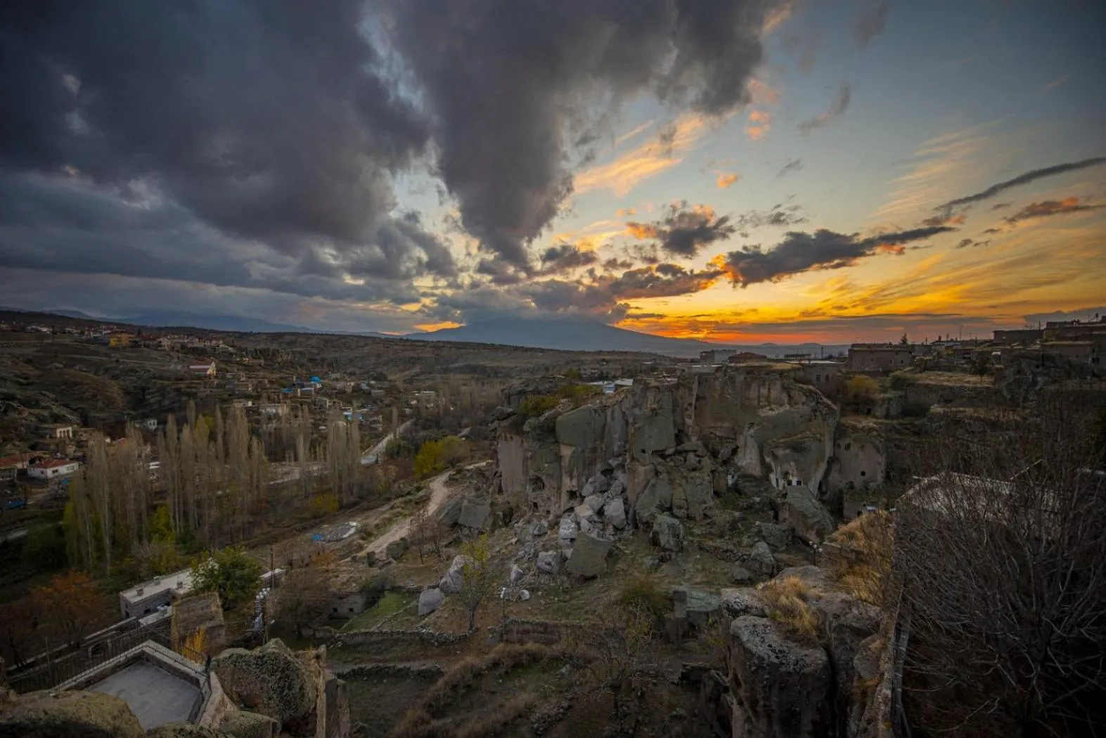 Natural landscape in Kapadokya Ihlara Konakları Otel Akinci Konagi