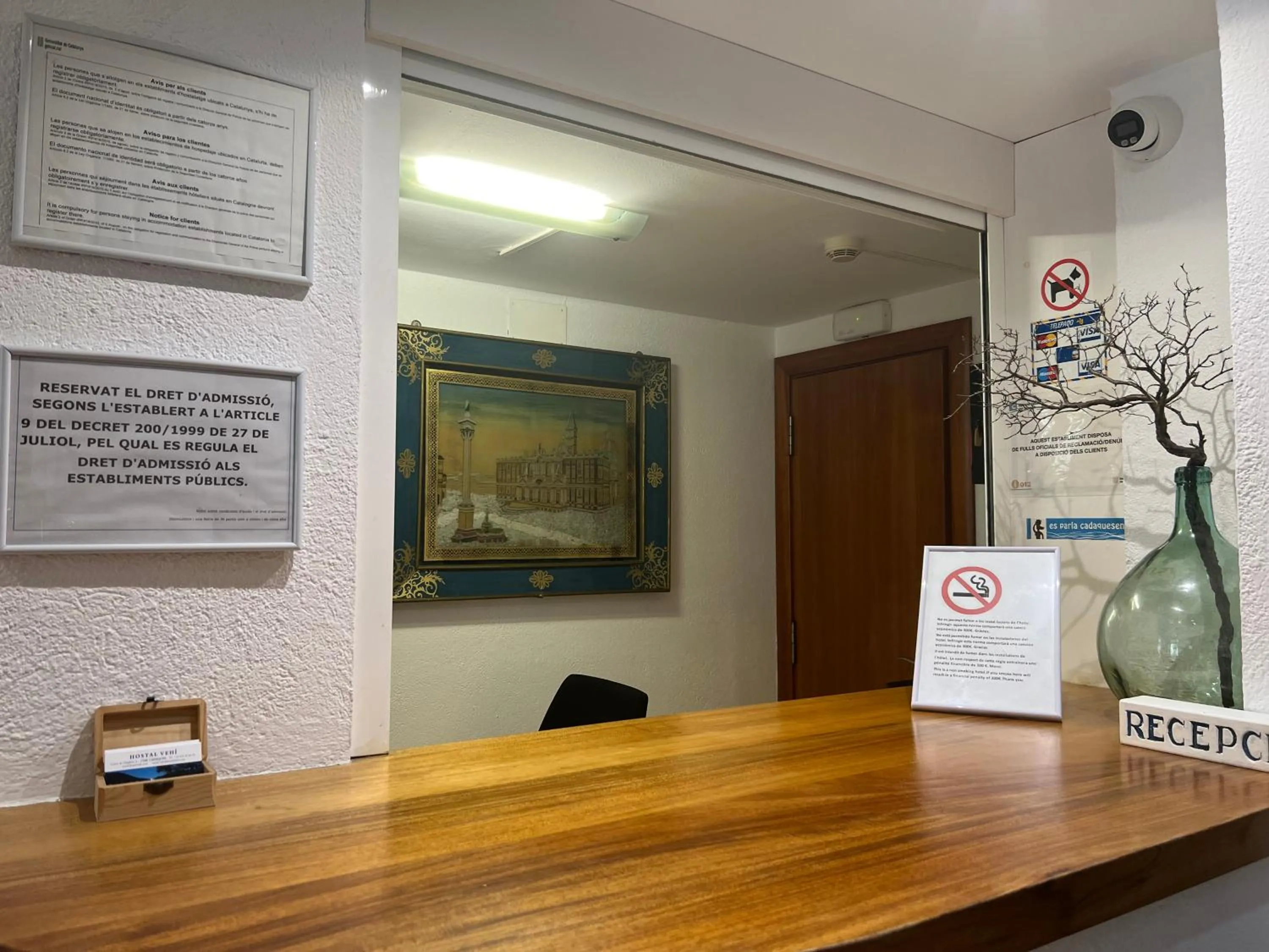 Lobby or reception in Vehí