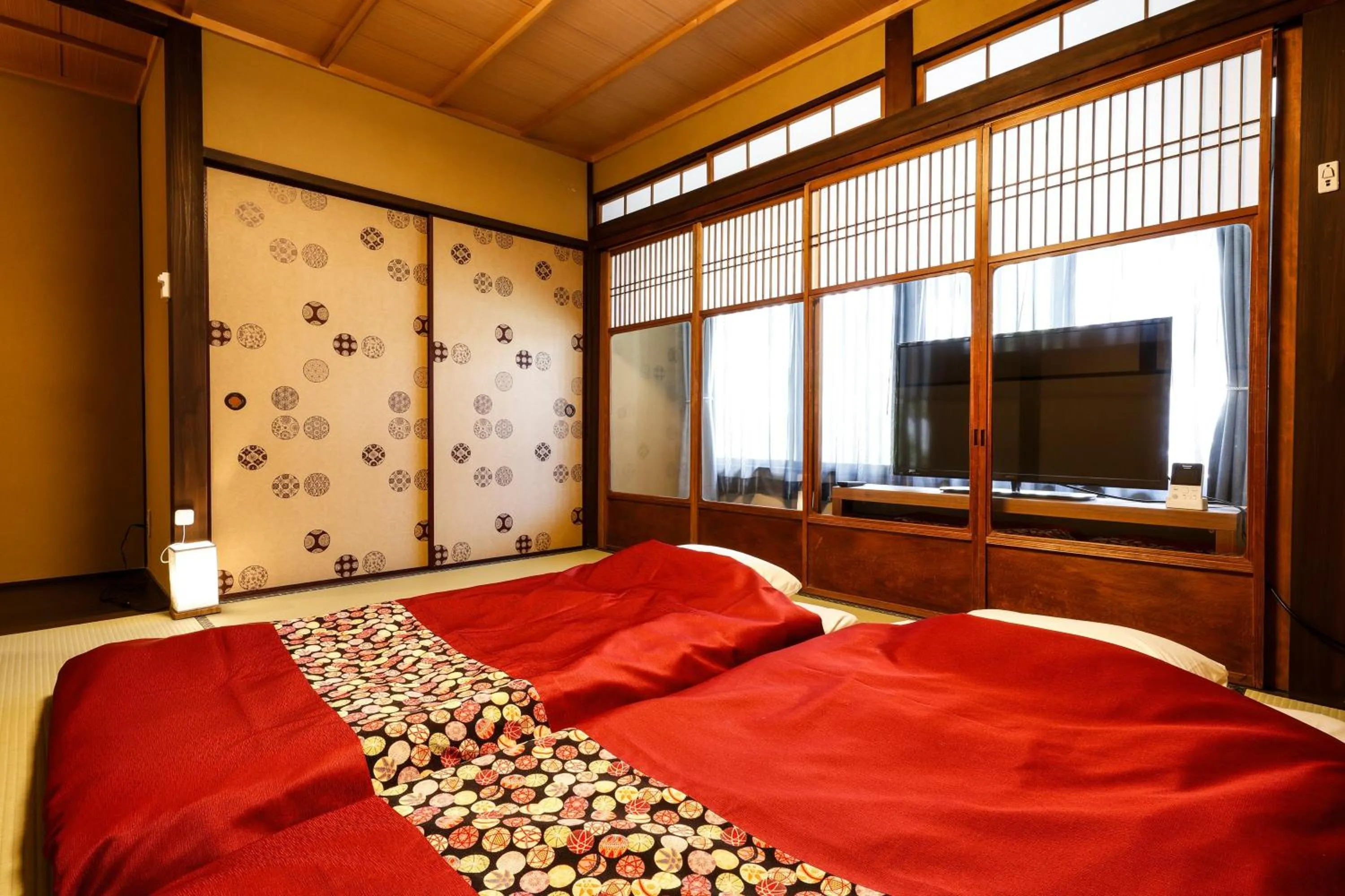 Bedroom, Bed in Kyomachiya Bettei Hanatei