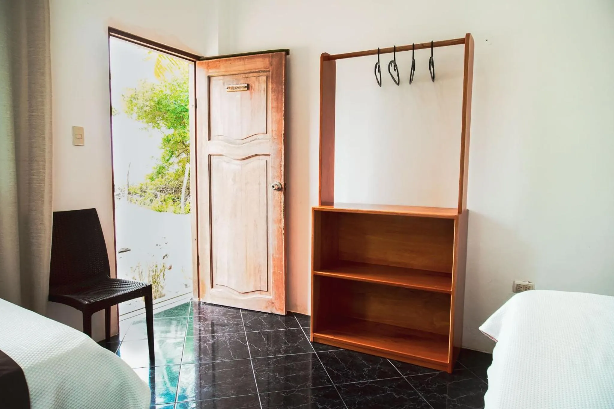 furniture, Bed in Hotel La Jungla