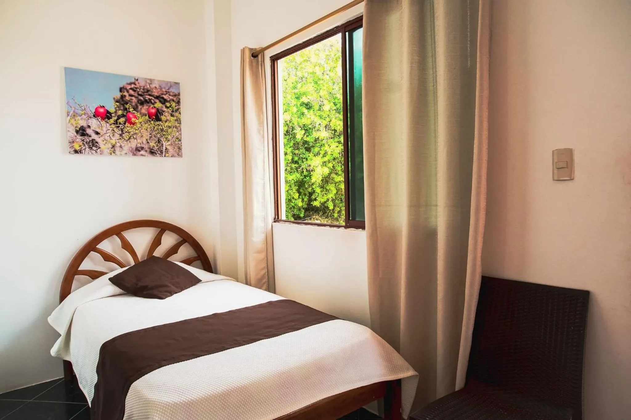 Garden view, Bed in Hotel La Jungla