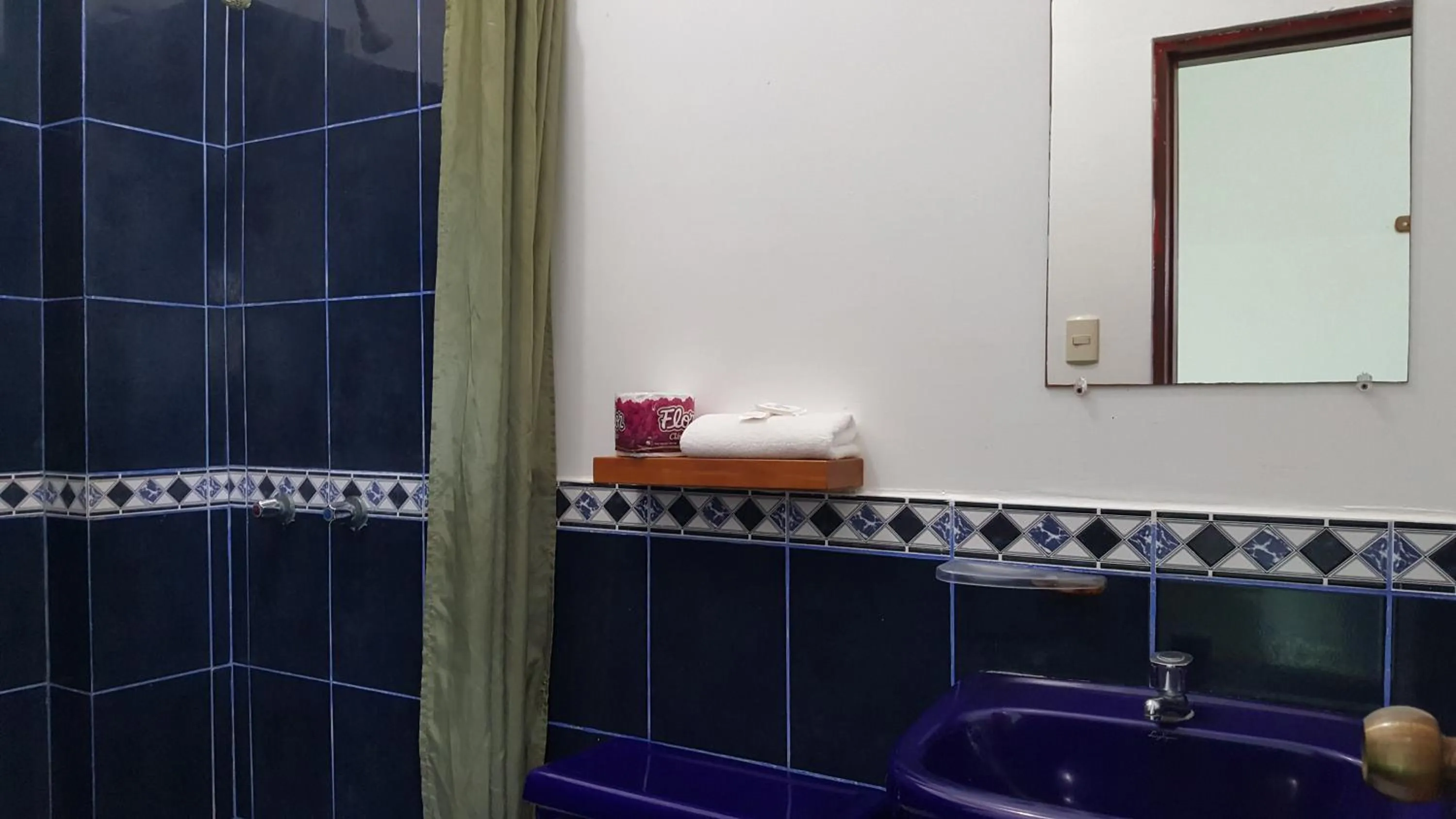 Bathroom in Hotel La Jungla