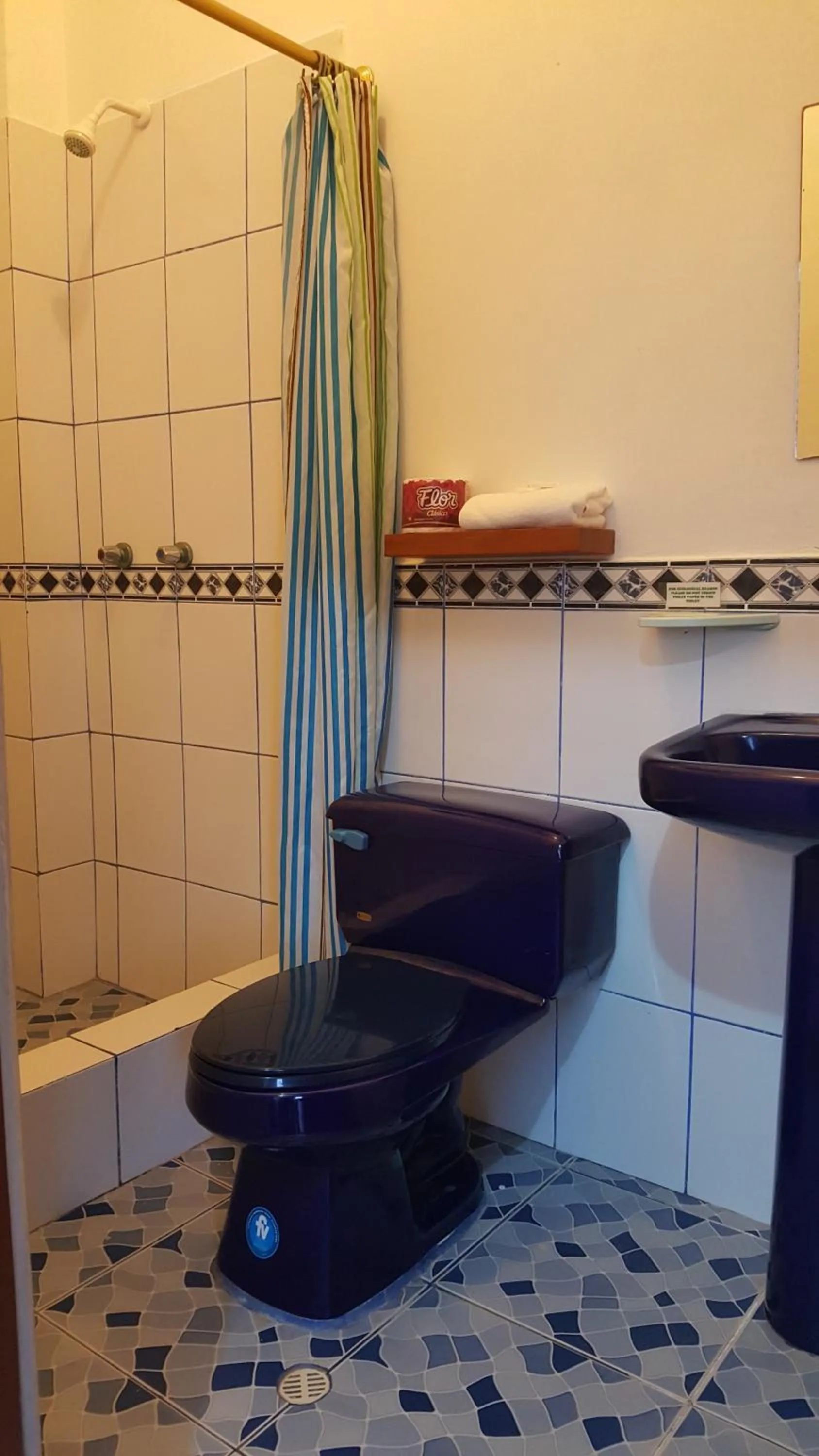 Bathroom in Hotel La Jungla