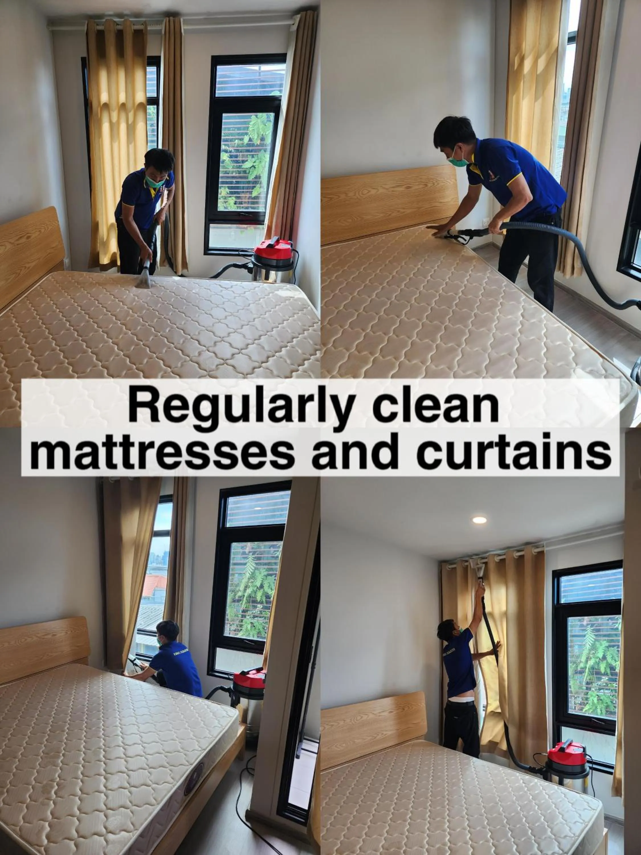 Text overlay, Bed in Blossom Sathon Condo